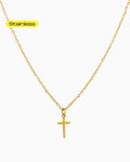 Stainless Classic Cross Pendant Necklace