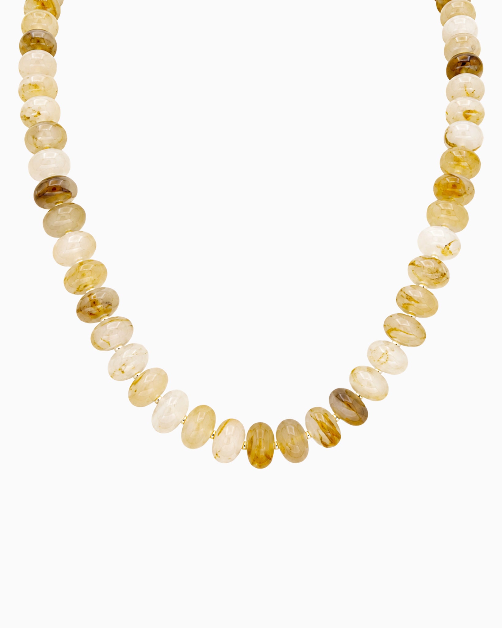Autumn Marble Seed Necklace-7