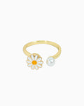 Anti Anxiety Fidget Daisy Adjustable Ring