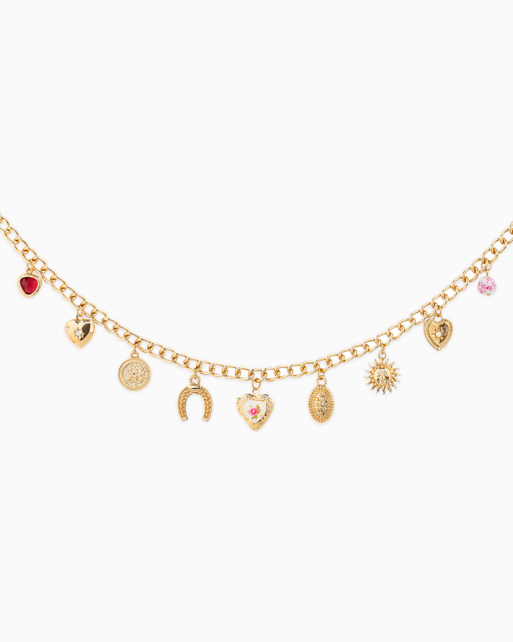 Western Locket Ceramic Bag Chain