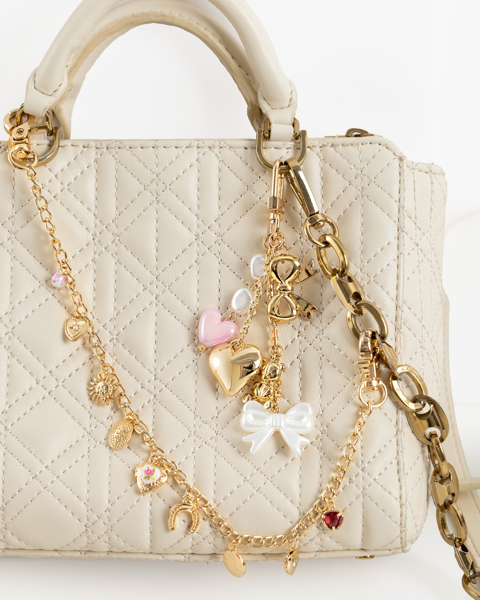 Western Locket Ceramic Bag Chain