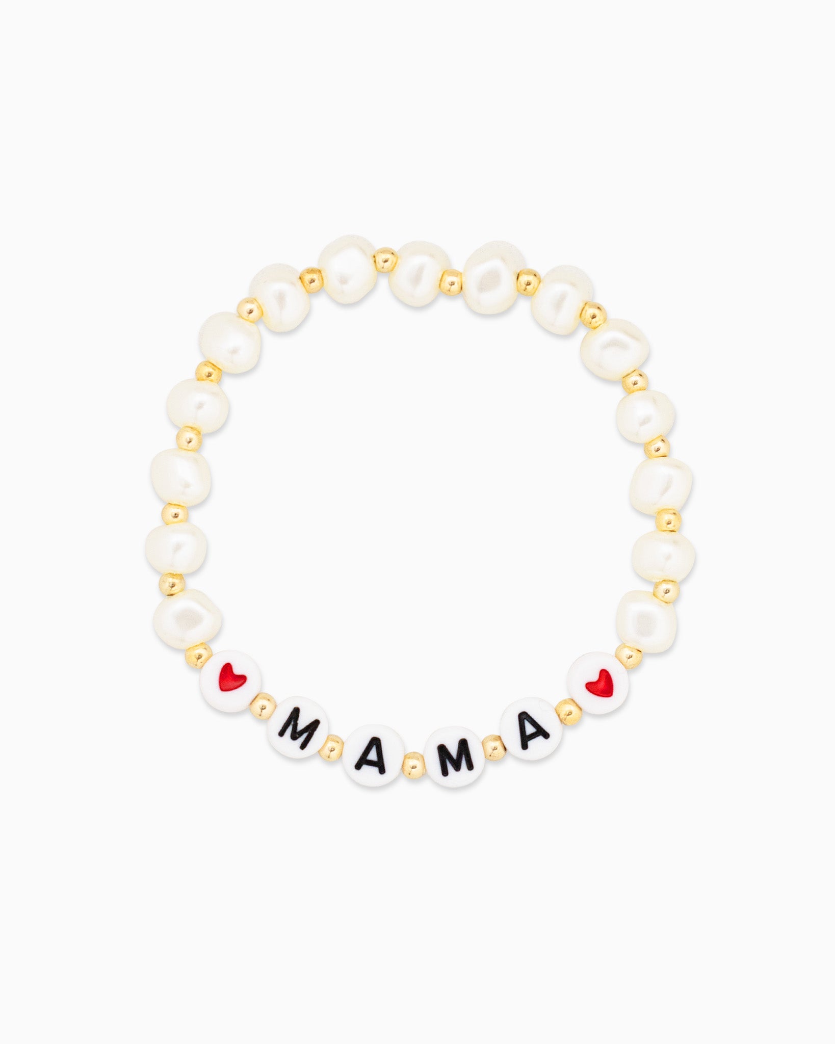 Mama Mini Matching Pearl Bracelet Set