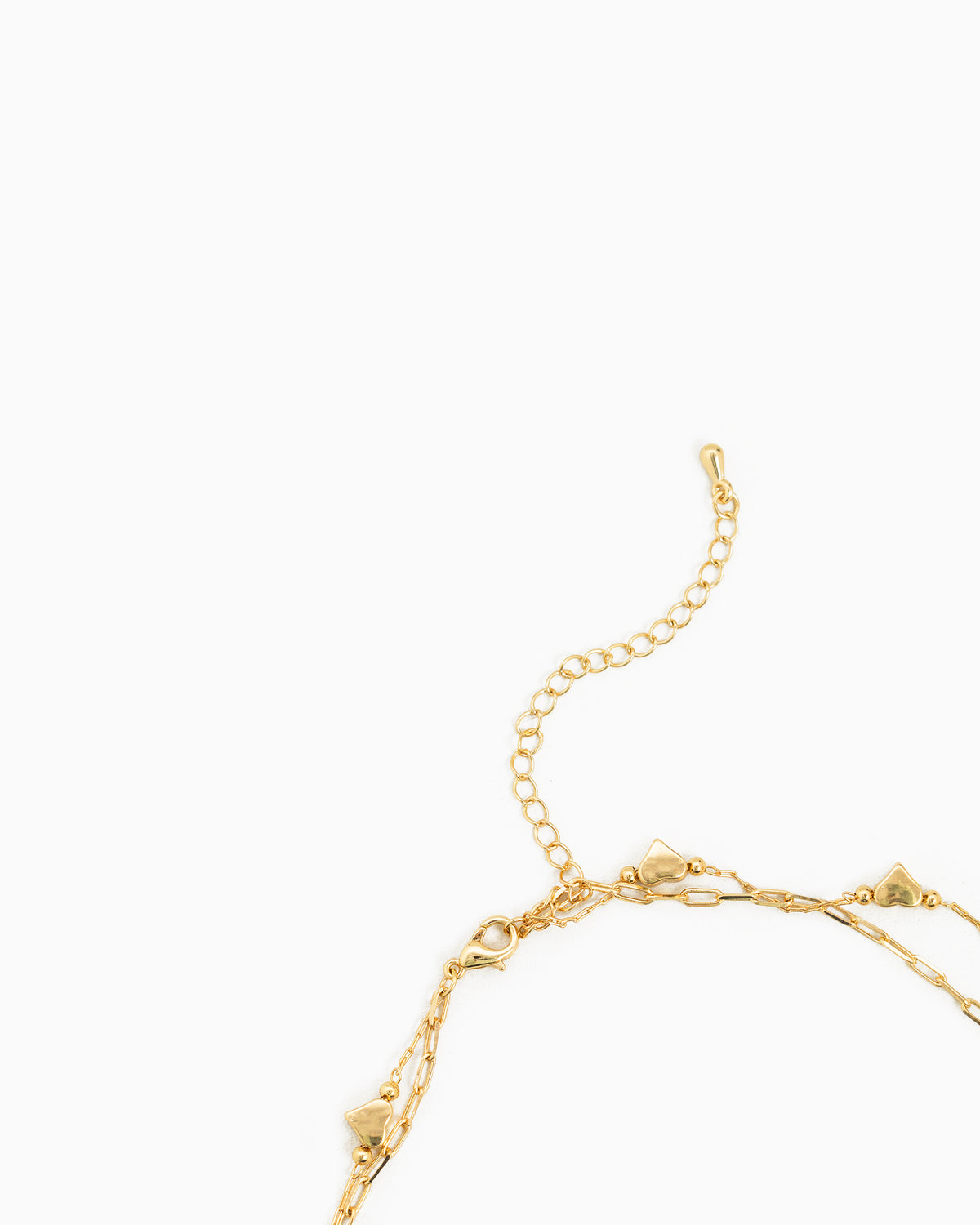 Heart Mania Layered Charm Necklace
