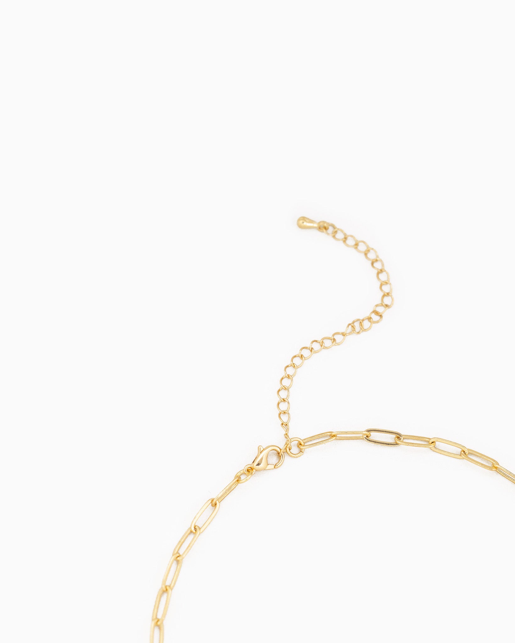 MAMA Engraved Heart Triple Charm Pendant Necklace