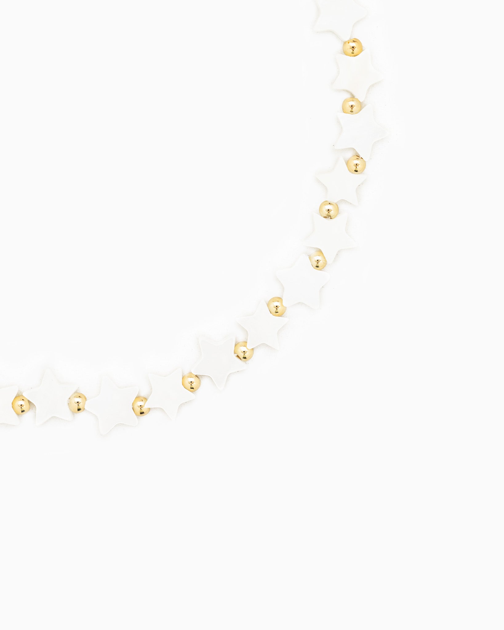 MOP Pearl Star Choker Necklace