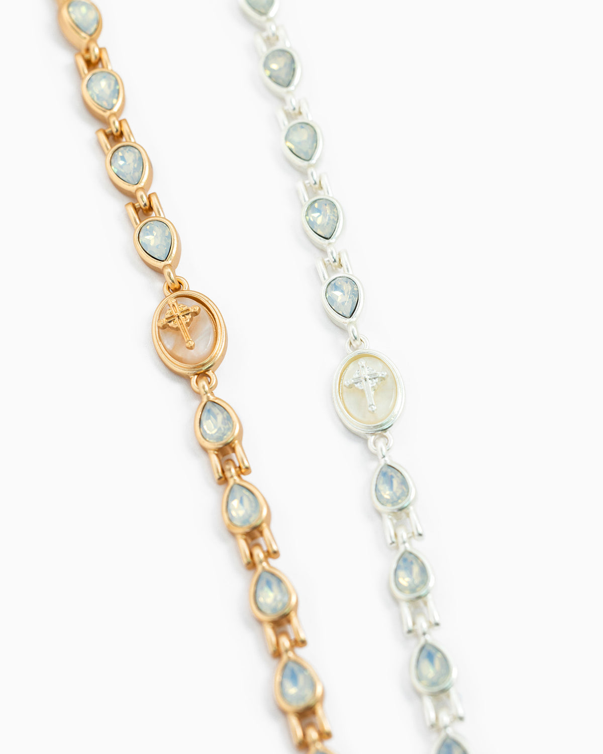Cross Teardrop Vintage Holiday Bracelet-3