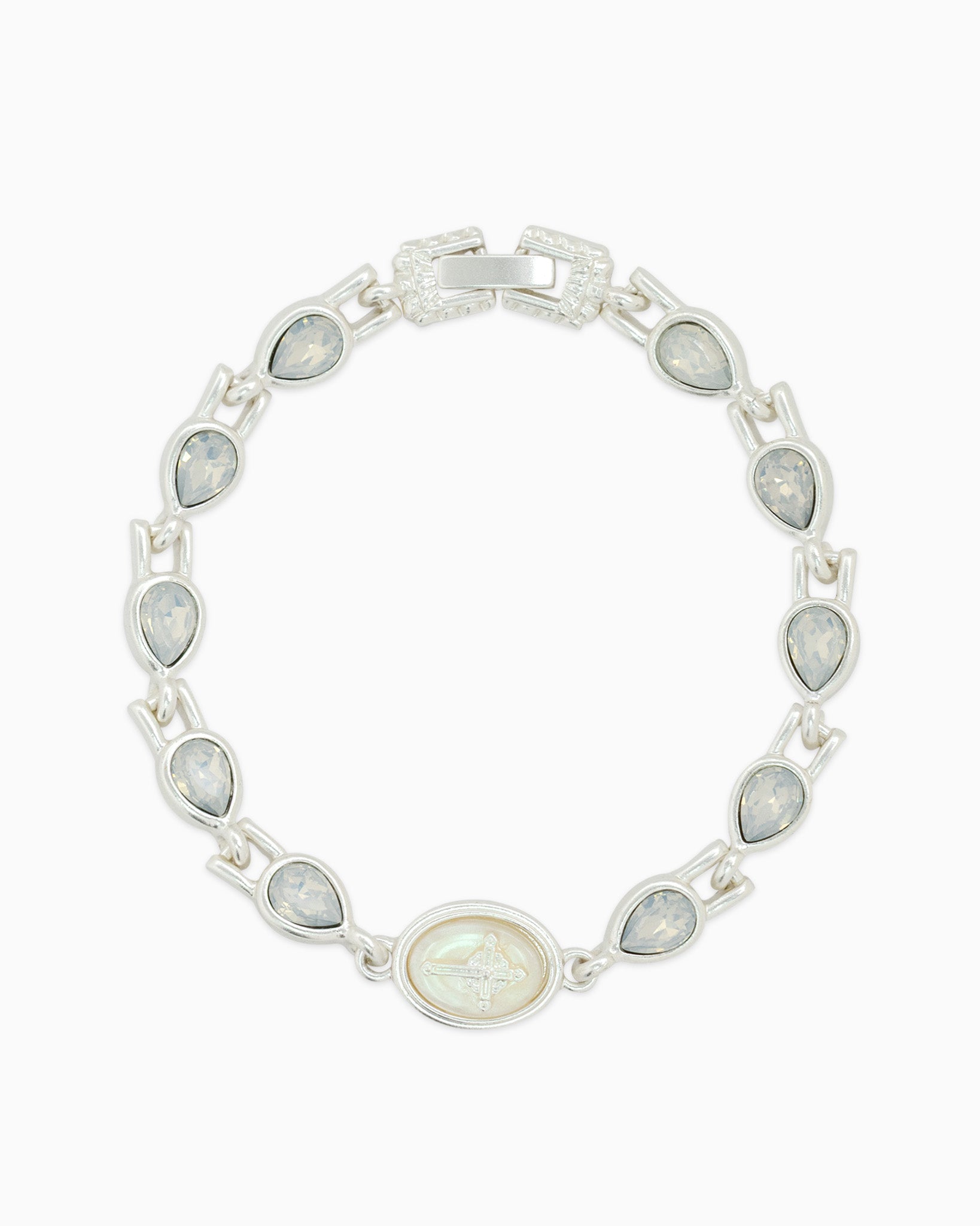 Cross Teardrop Vintage Holiday Bracelet