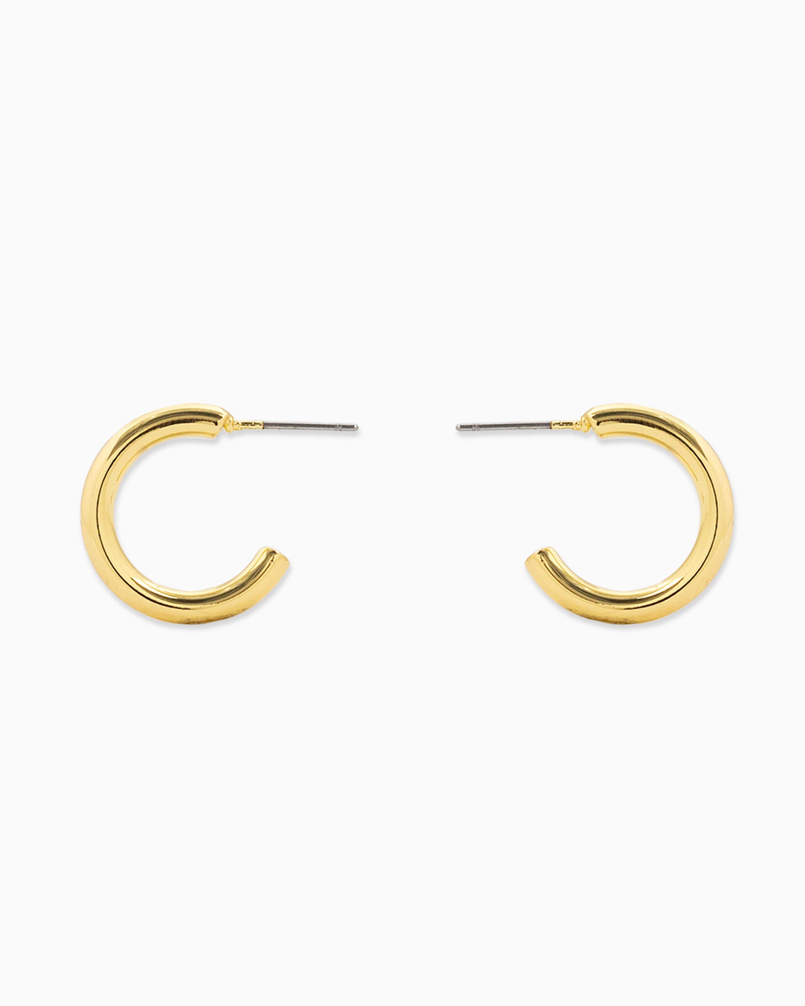 Plain Hoop Earring Size Variety Set of 3