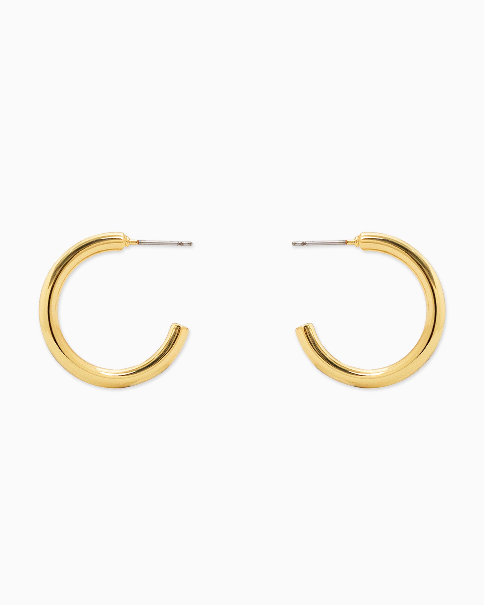 Plain Hoop Earring Size Variety Set of 3