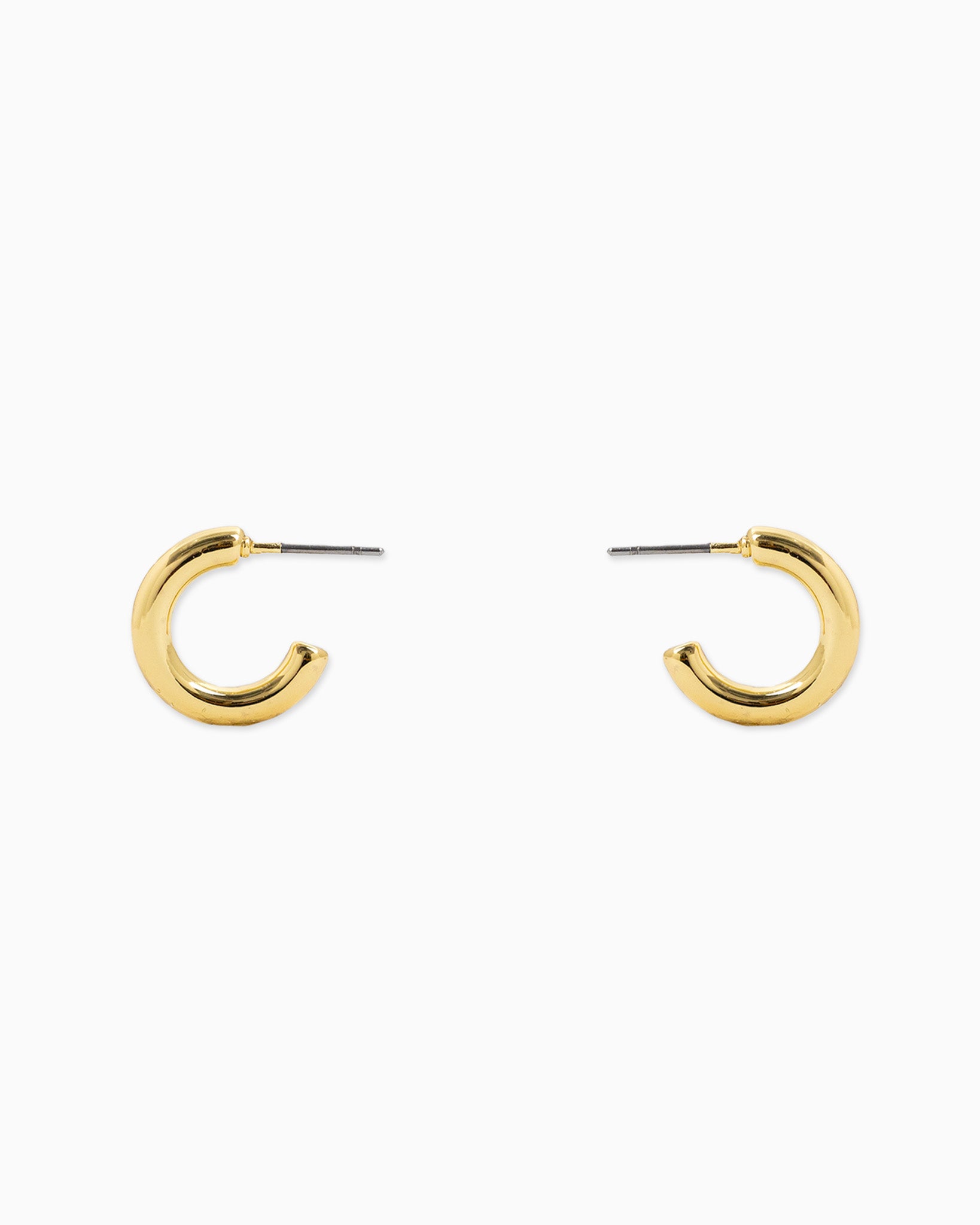 Plain Hoop Earring Size Variety Set of 3