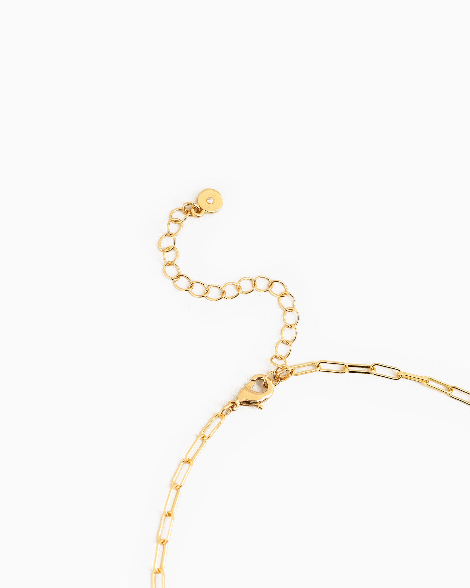 Pink Cottage Core Charm Necklace