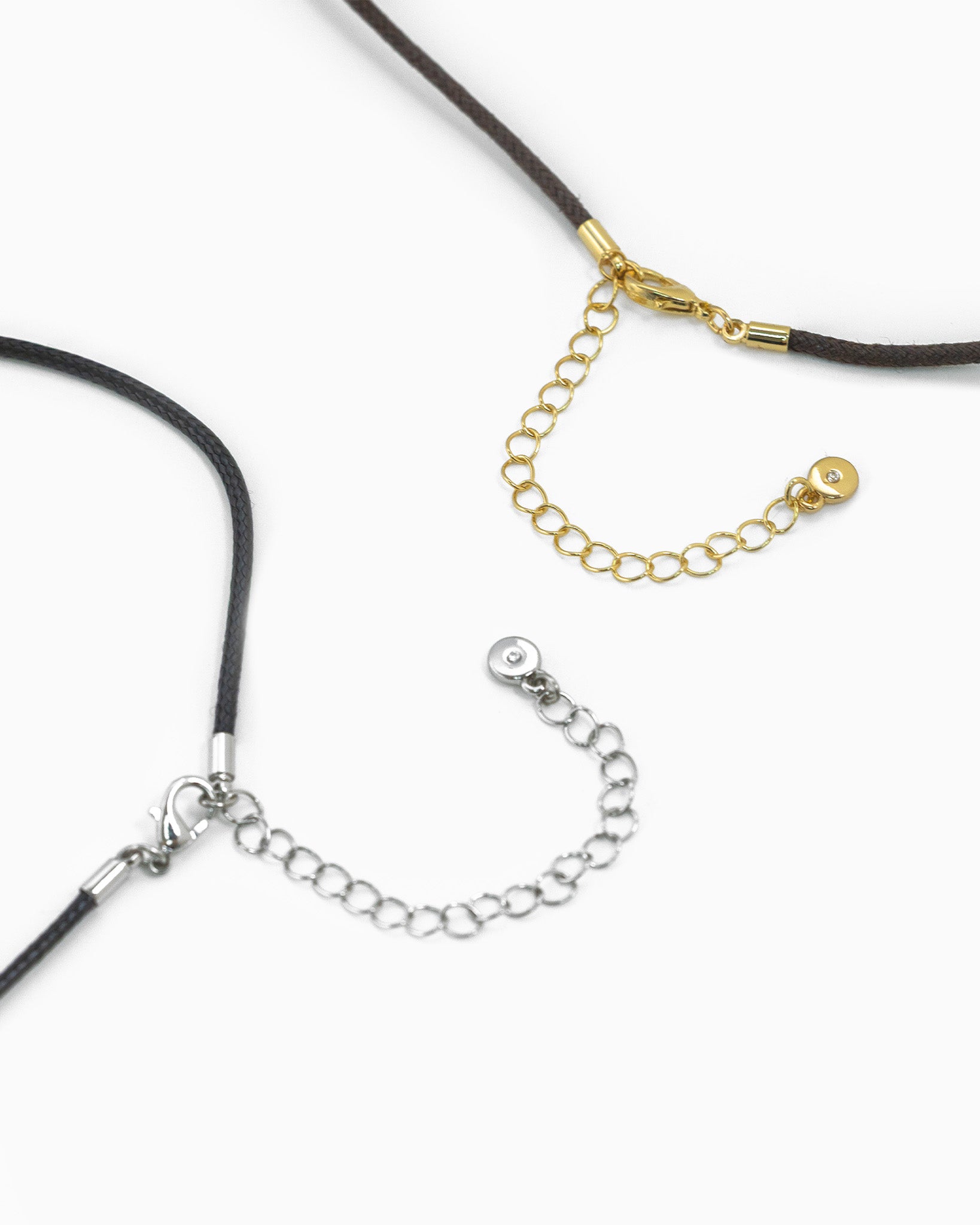 Abstract Wave Cord Necklace