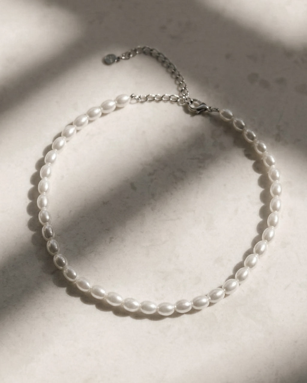 Daily Soft Pearl Choker Necklace