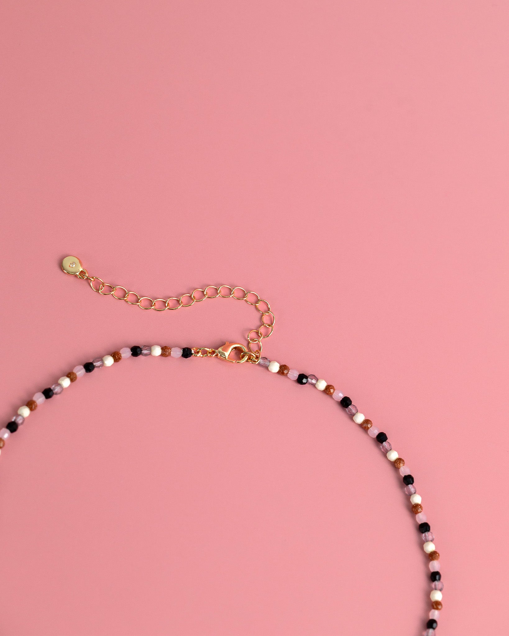 Midnight Celestial Mixed Bead Necklace