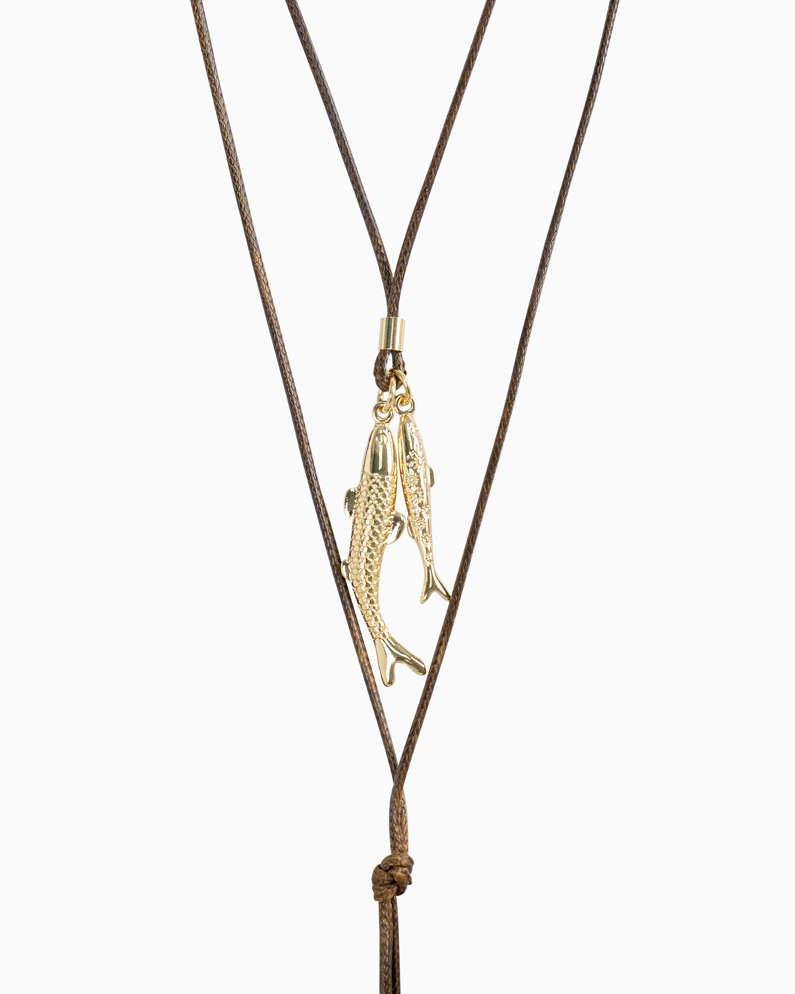 Beach Mode Coastal Deep Sea Twins Y-Cord Necklace