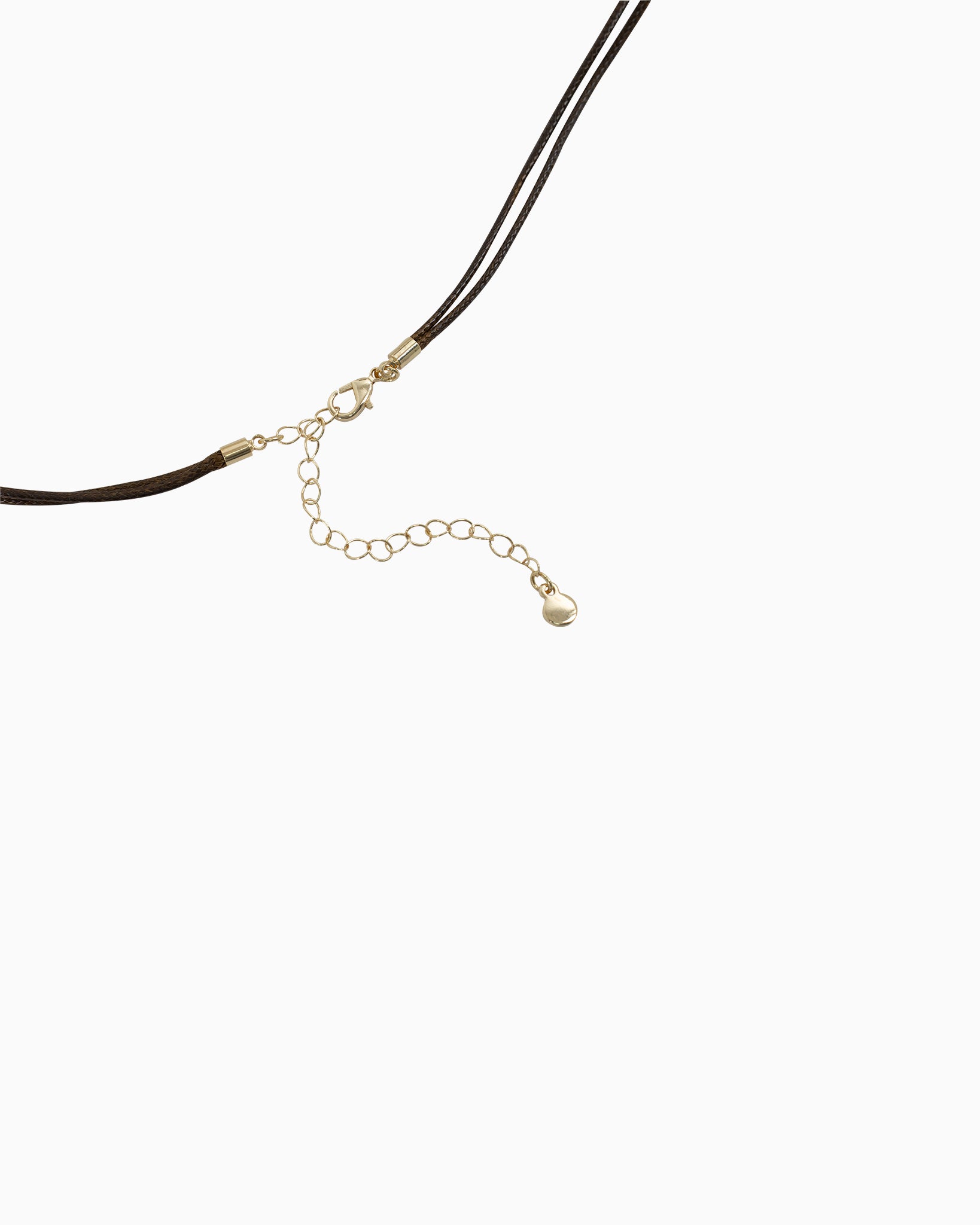 Beach Pink Tide Scallop Y-Cord Necklace