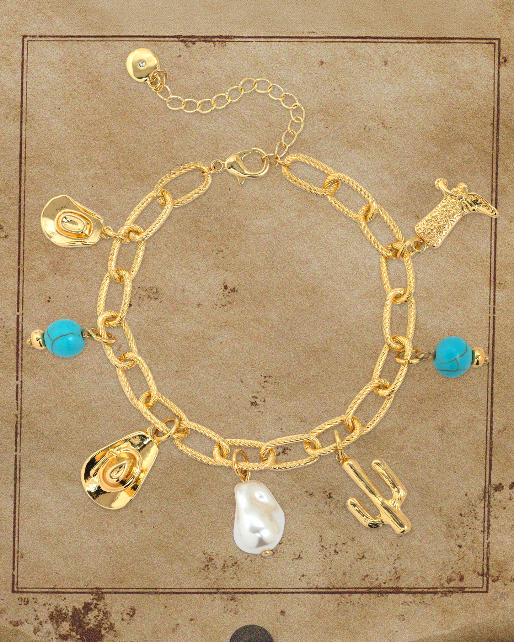 Rodeo Turquoise Romance Bracelet