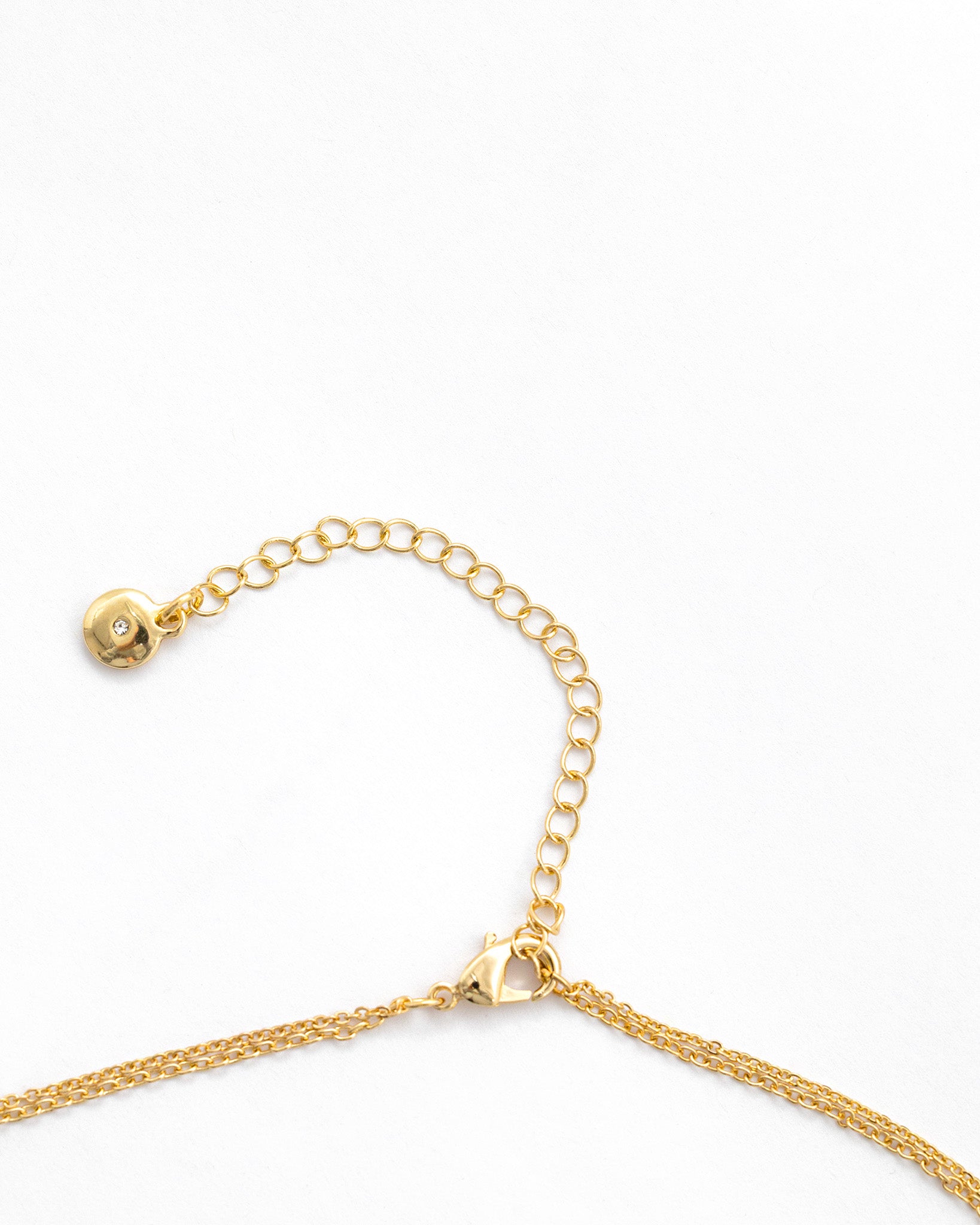 Double Layered Bold Puffy Heart Pendant Necklace