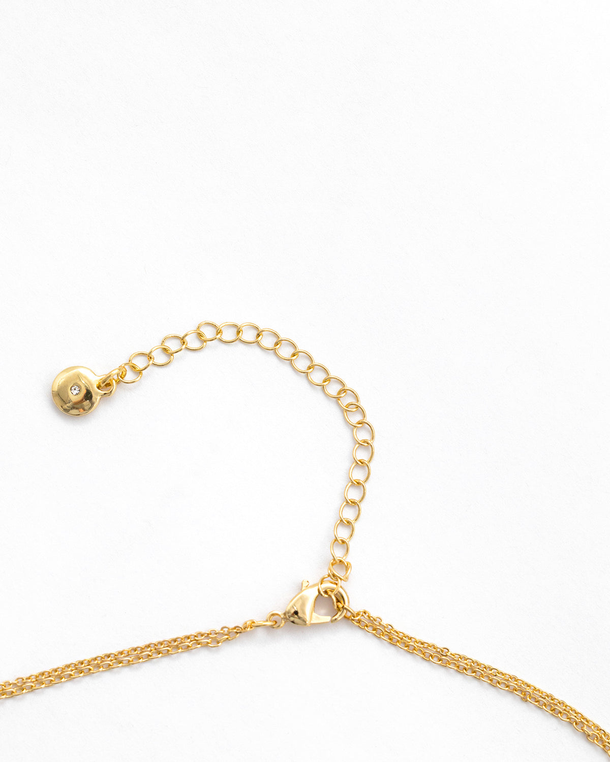 Double Layered Bold Puffy Heart Pendant Necklace