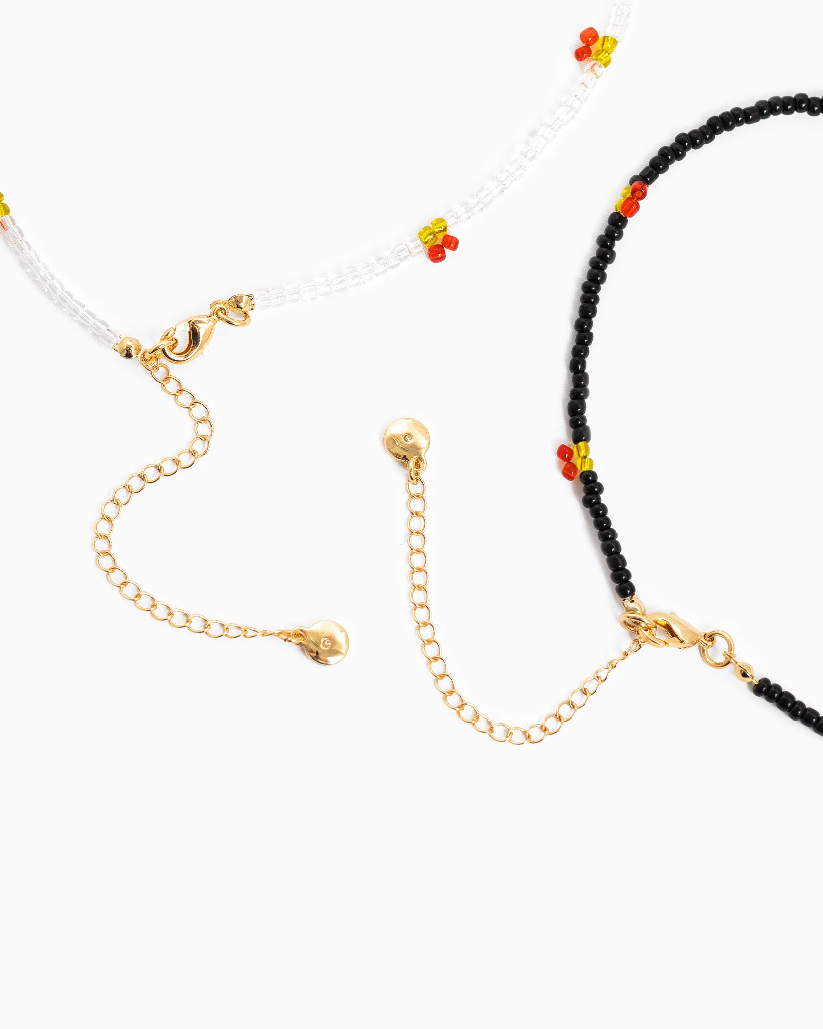 Fruit Cherry Station Charm Beaded Necklace