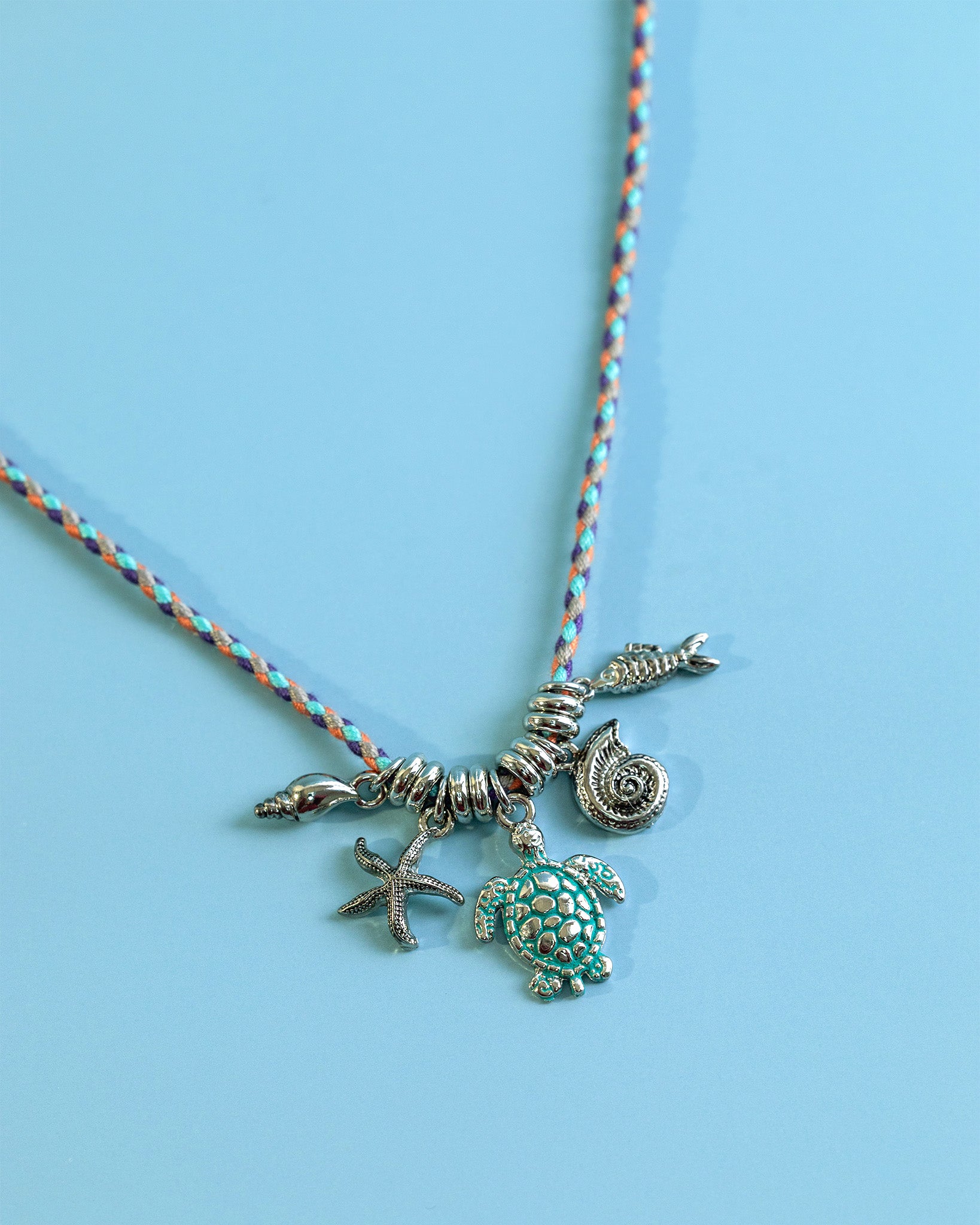Turtle's Reef Charm Necklace