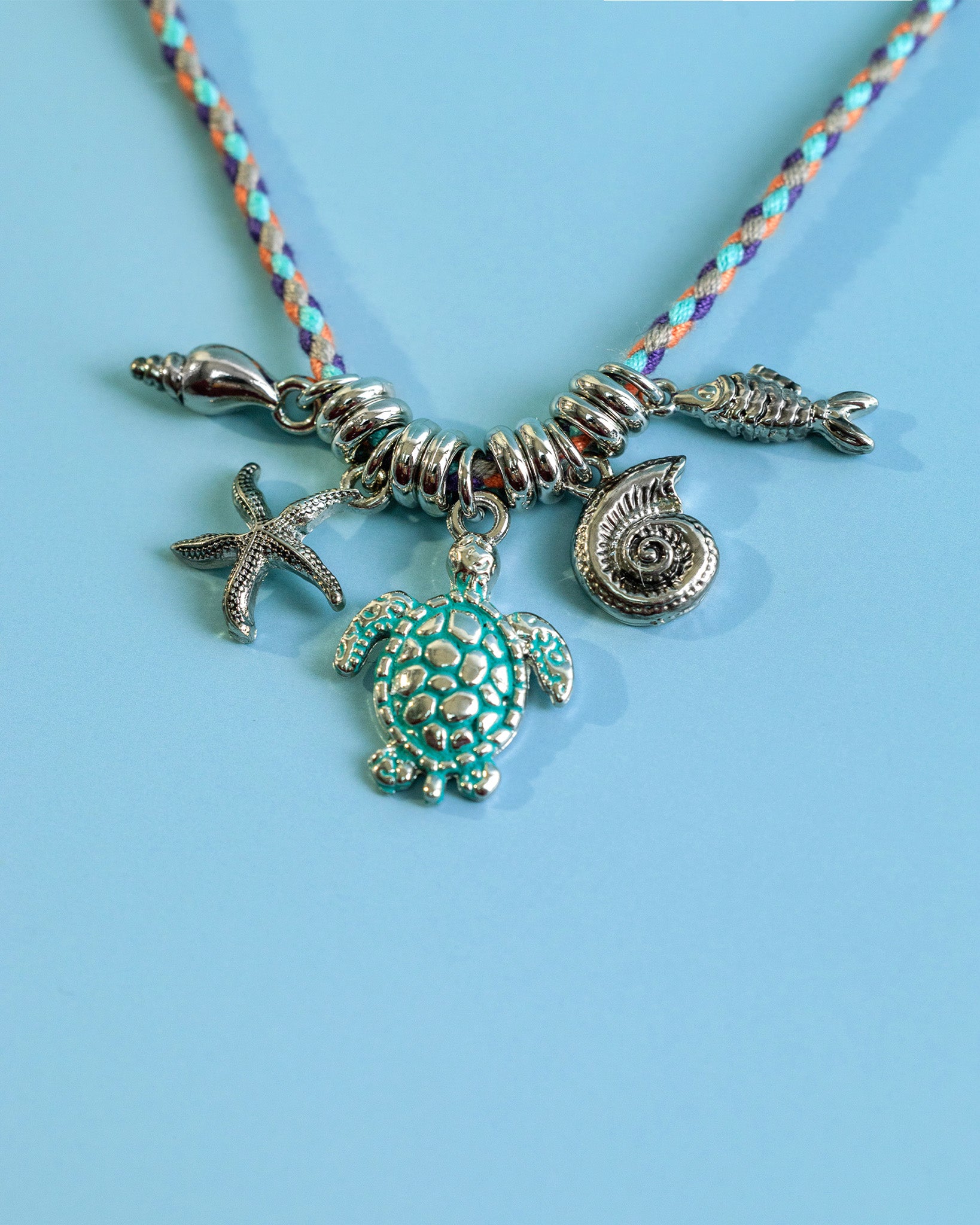Turtle's Reef Charm Necklace