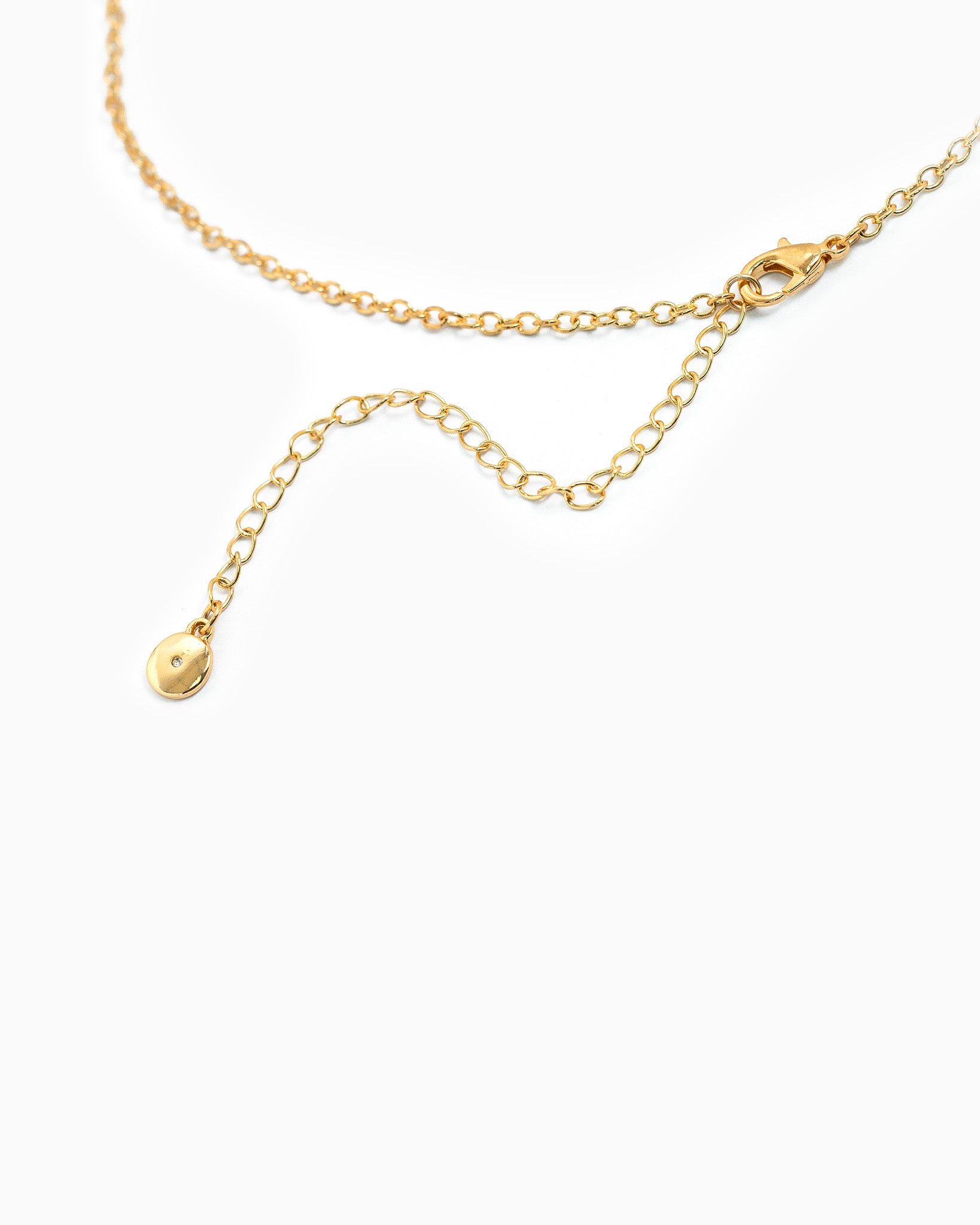 Western Blue Ceramic Multi Charm Necklace