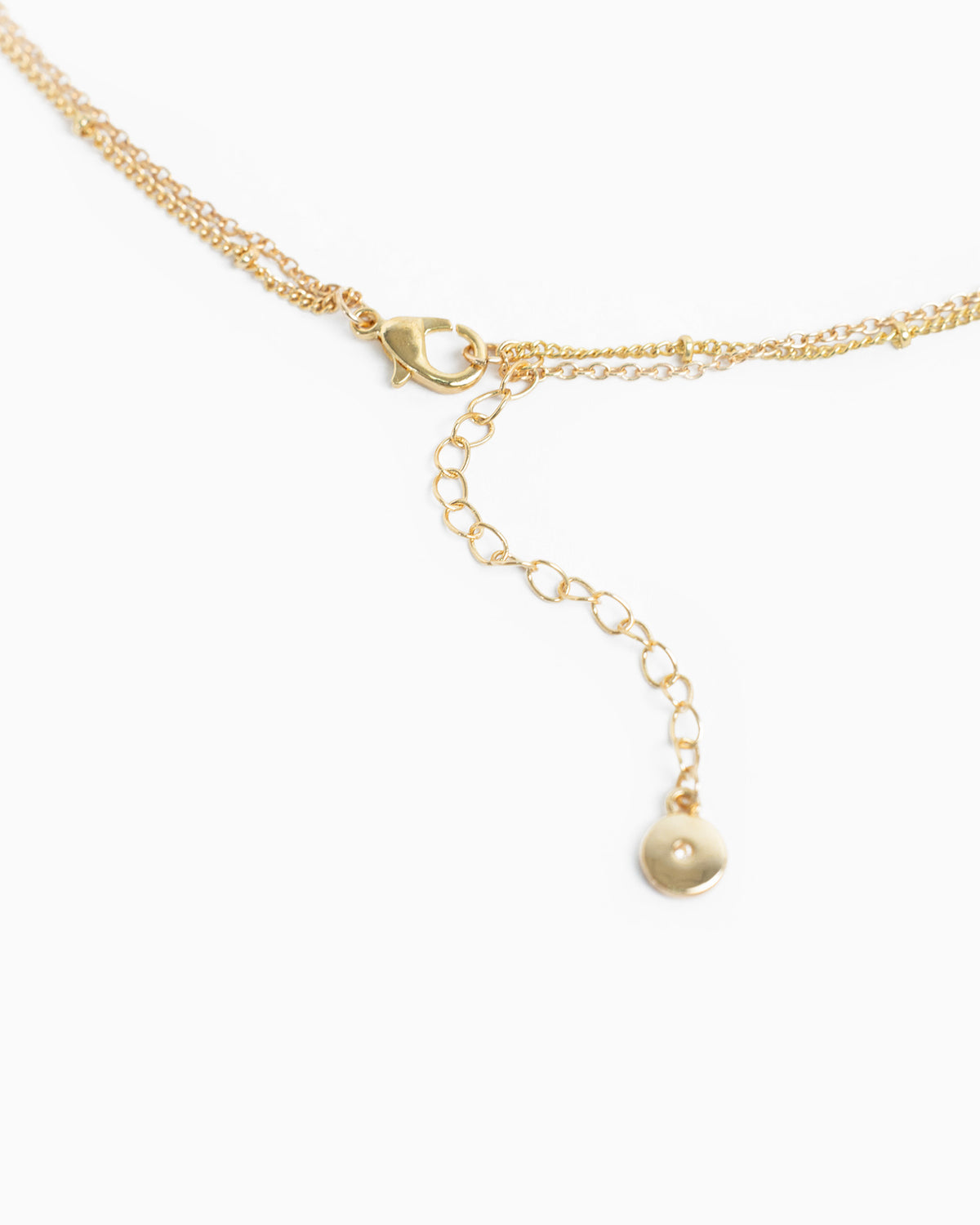 Layered Double Horsebit Necklace-6