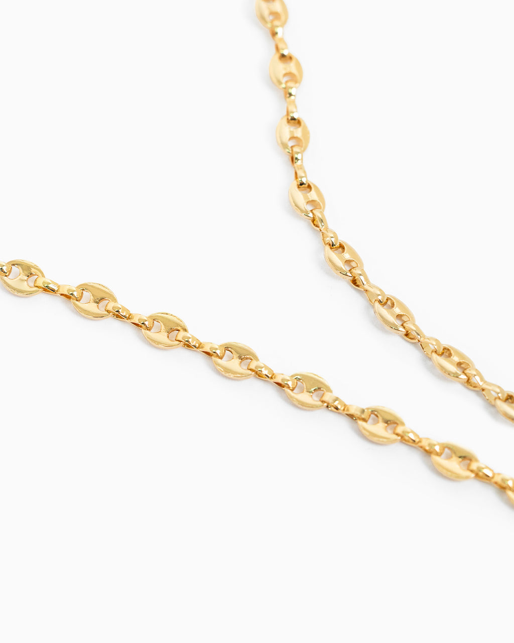 Horsebit Y-Drop Mariner Chain Necklace