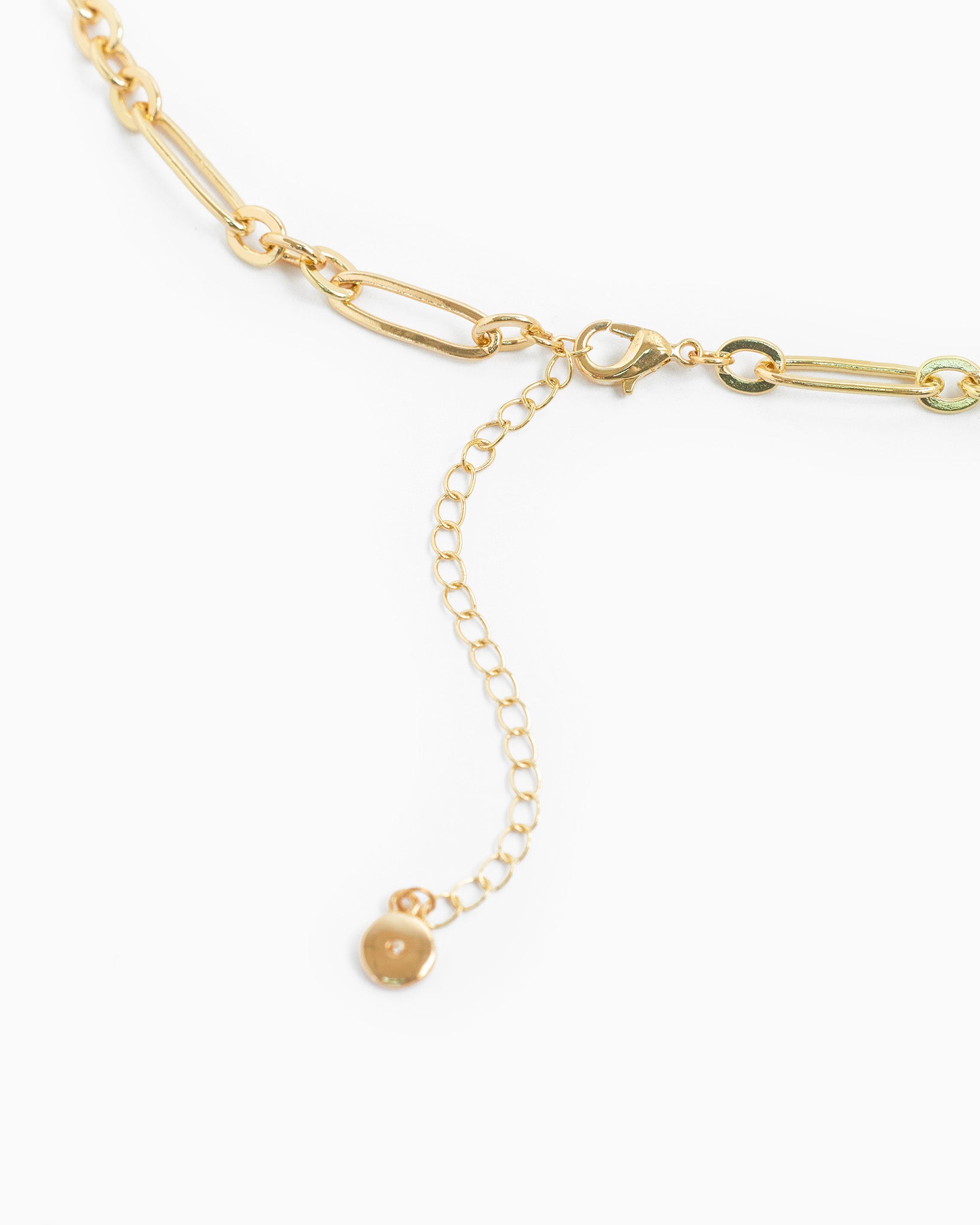 Horsebit Linked Chain Necklace-4