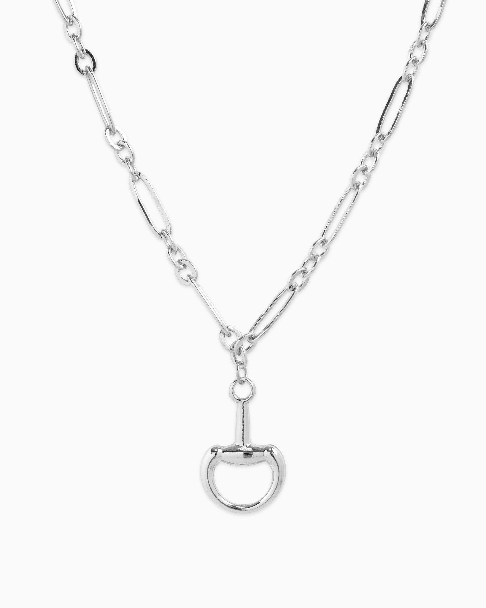 Horsebit Linked Chain Necklace