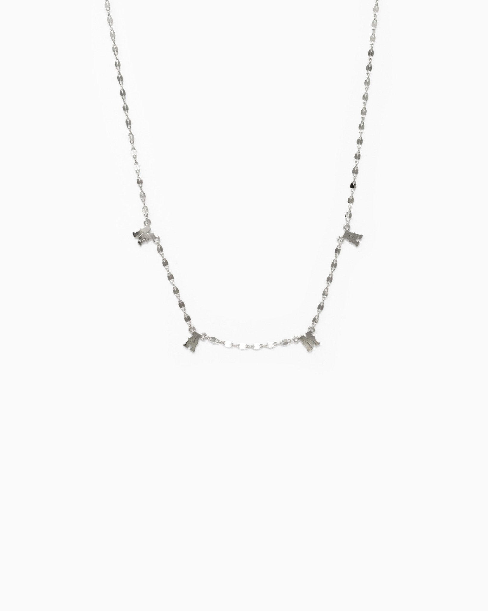 MAMA Letter Station Necklace-6