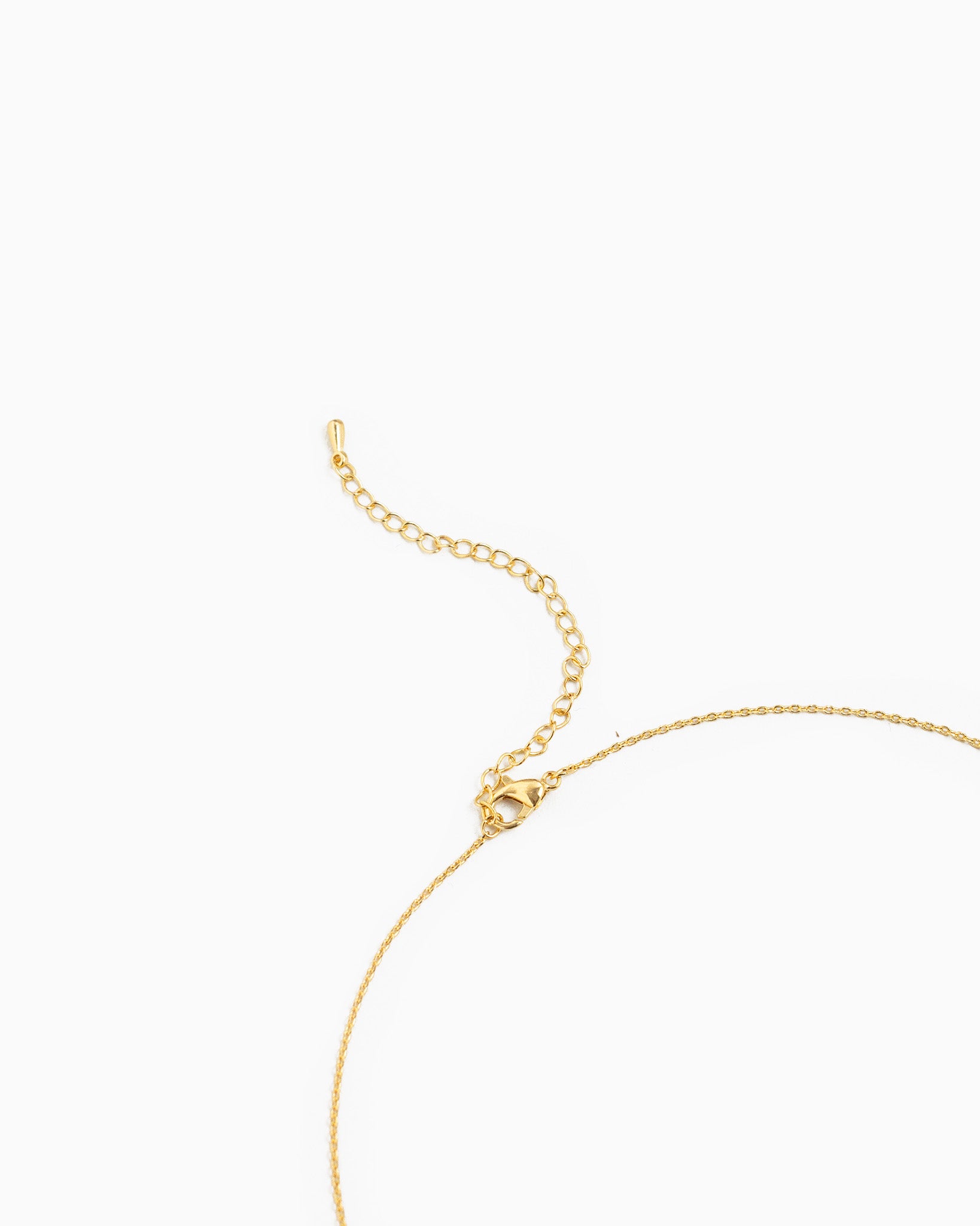 Multi Pave Champagne Pendant Necklace