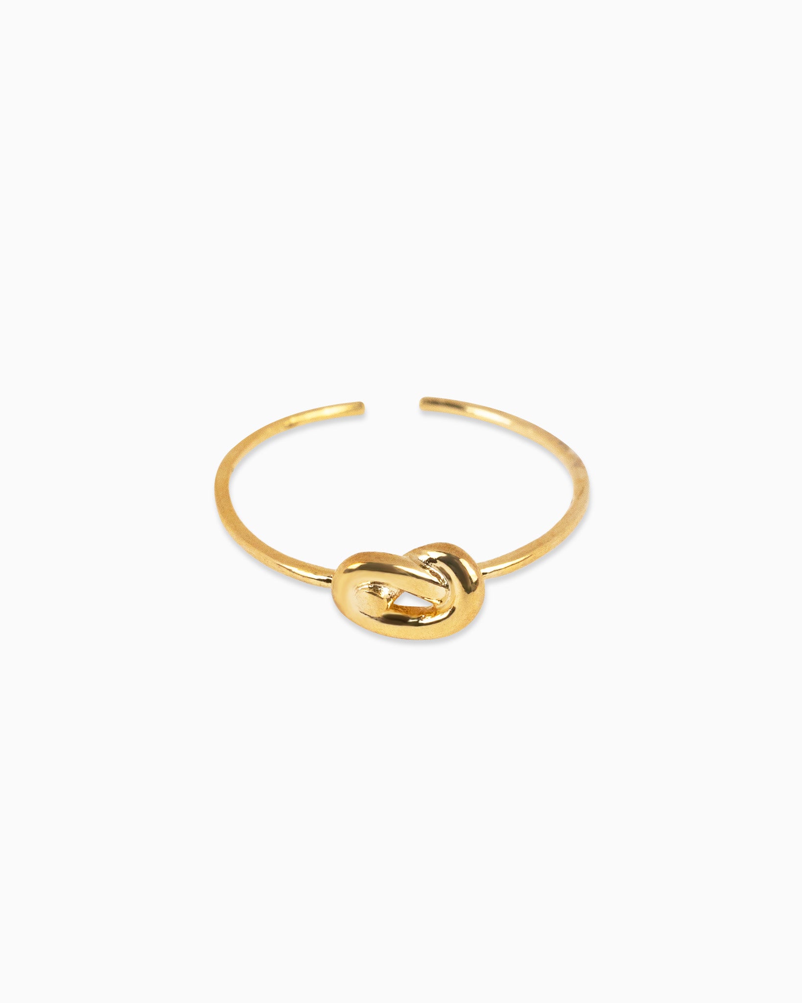 Simple and Dainty Knot Adjustable Ring