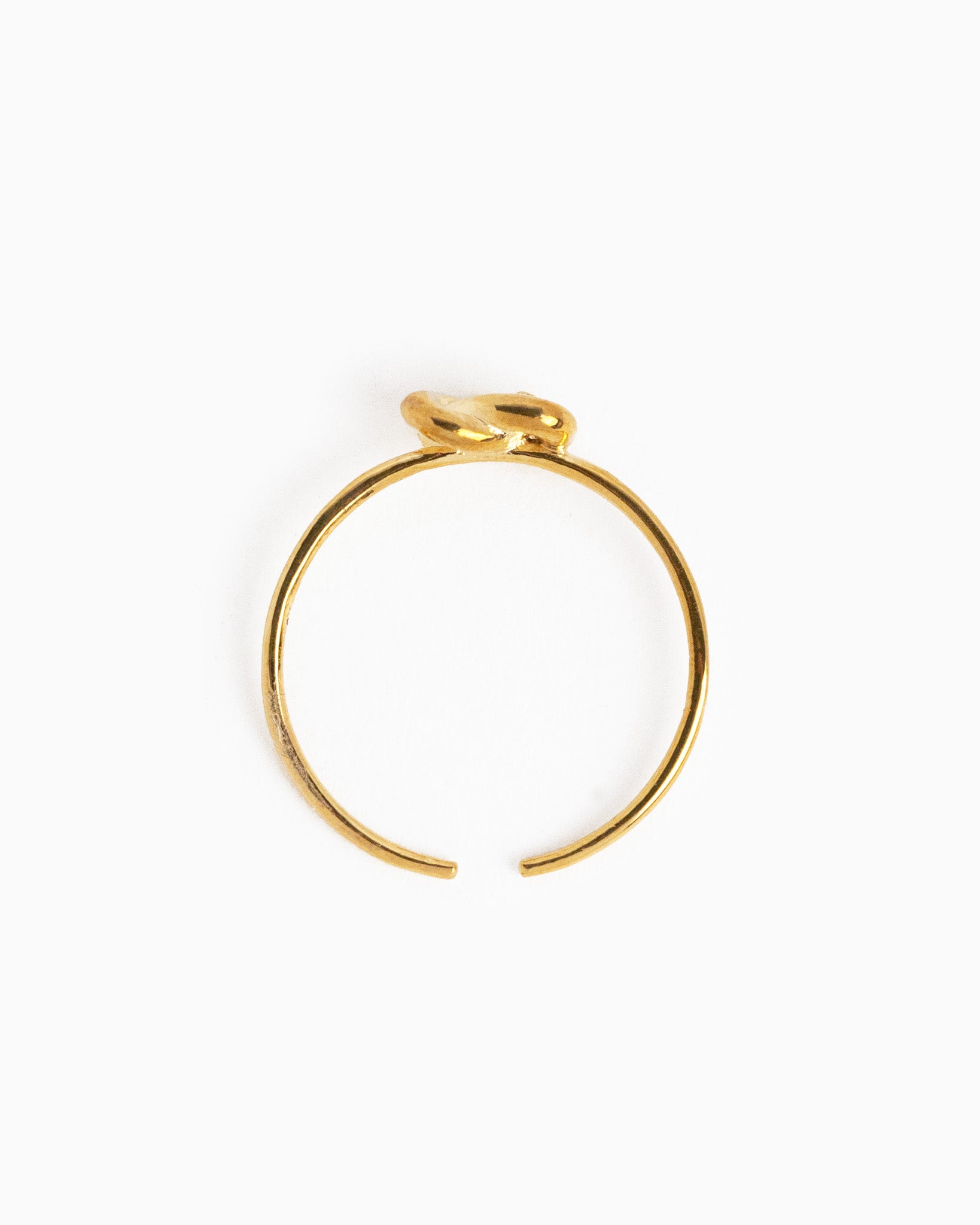 Simple and Dainty Knot Adjustable Ring