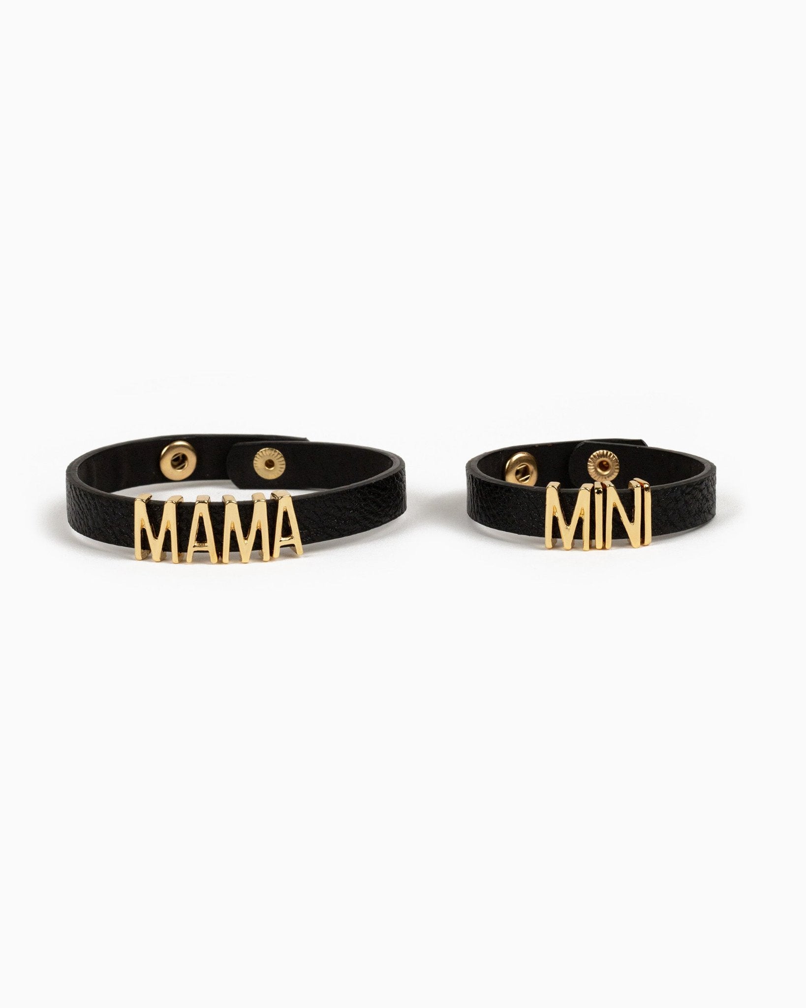 MAMA & MINI Leather Bracelet Set