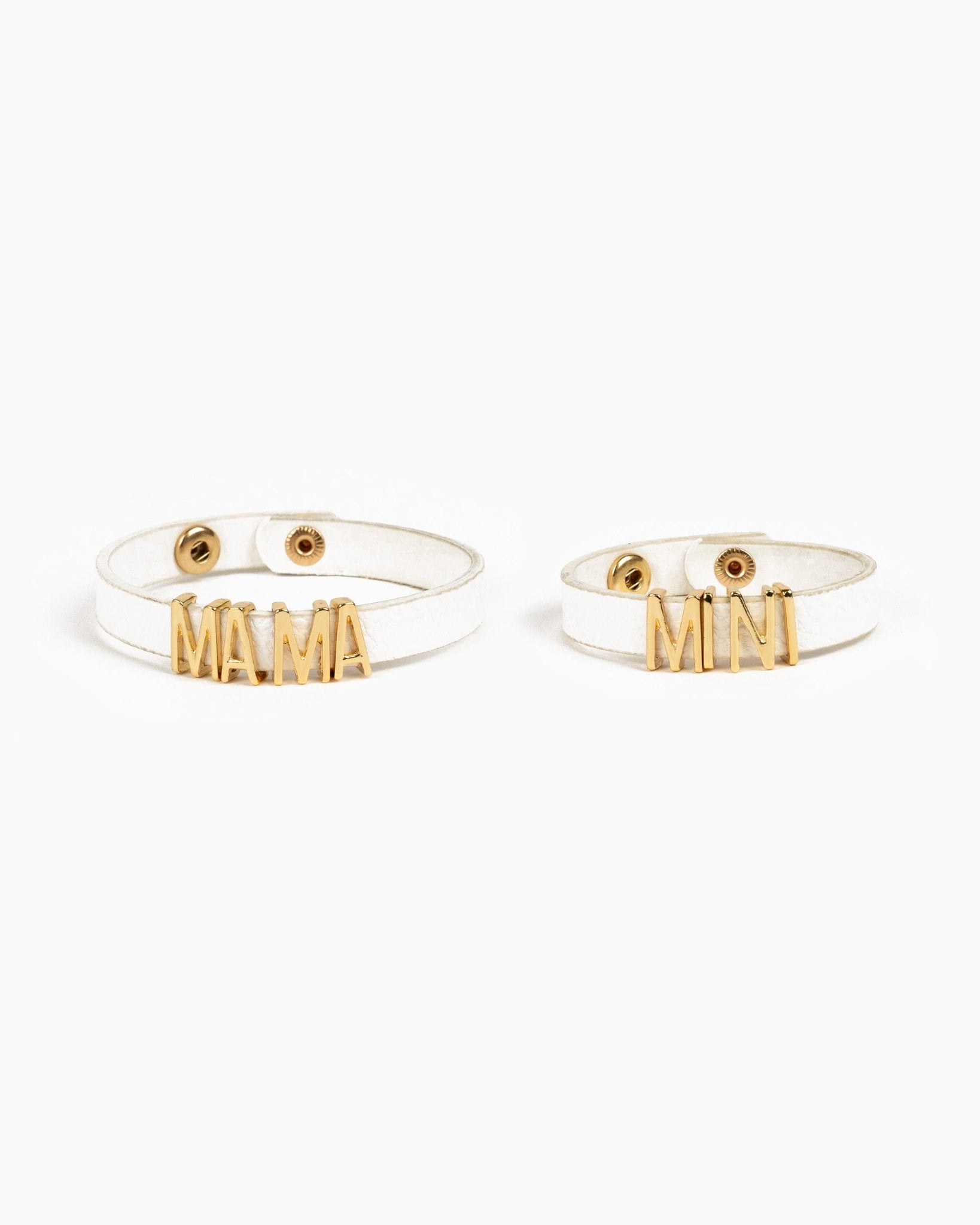 MAMA & MINI Leather Bracelet Set