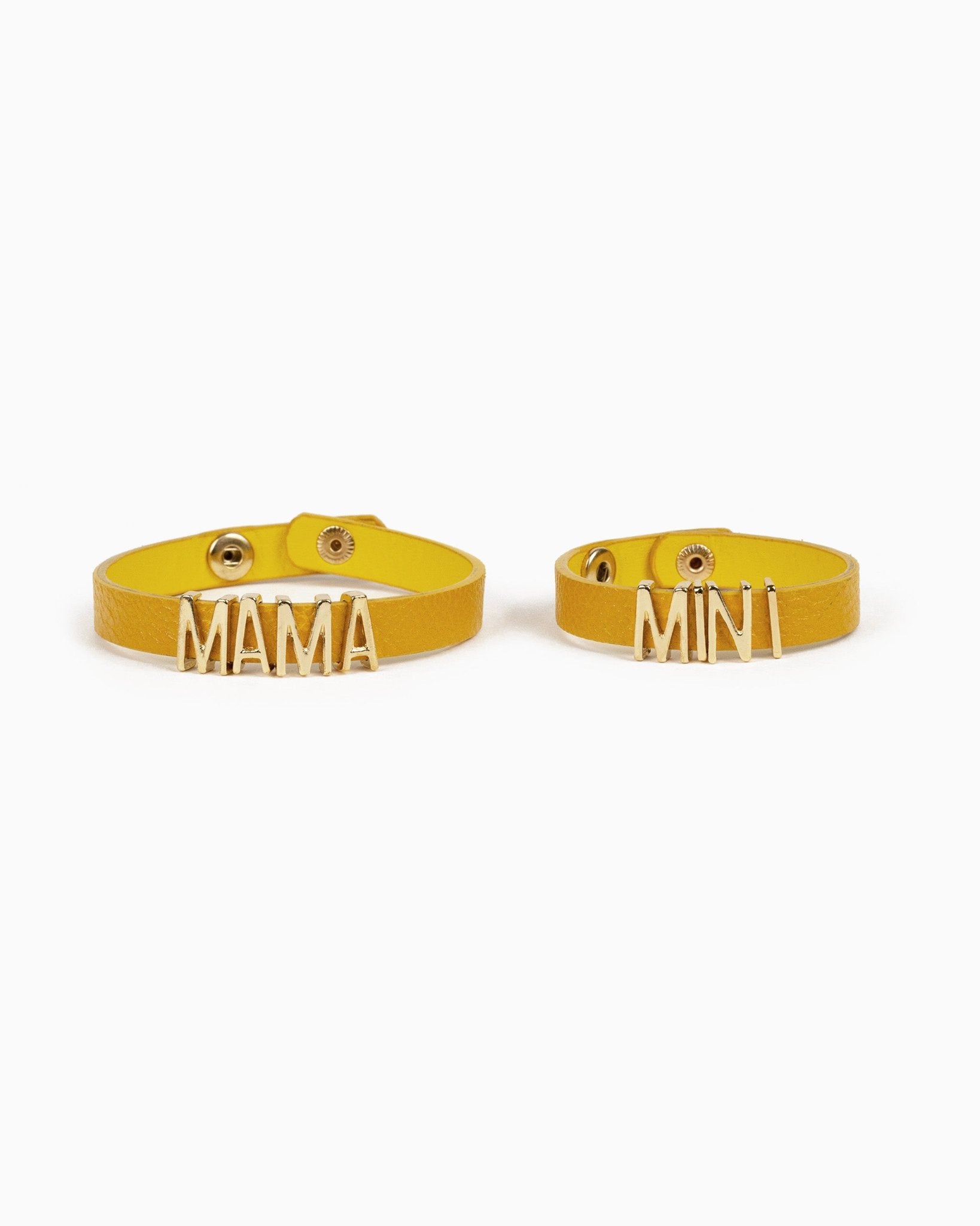 MAMA & MINI Leather Bracelet Set