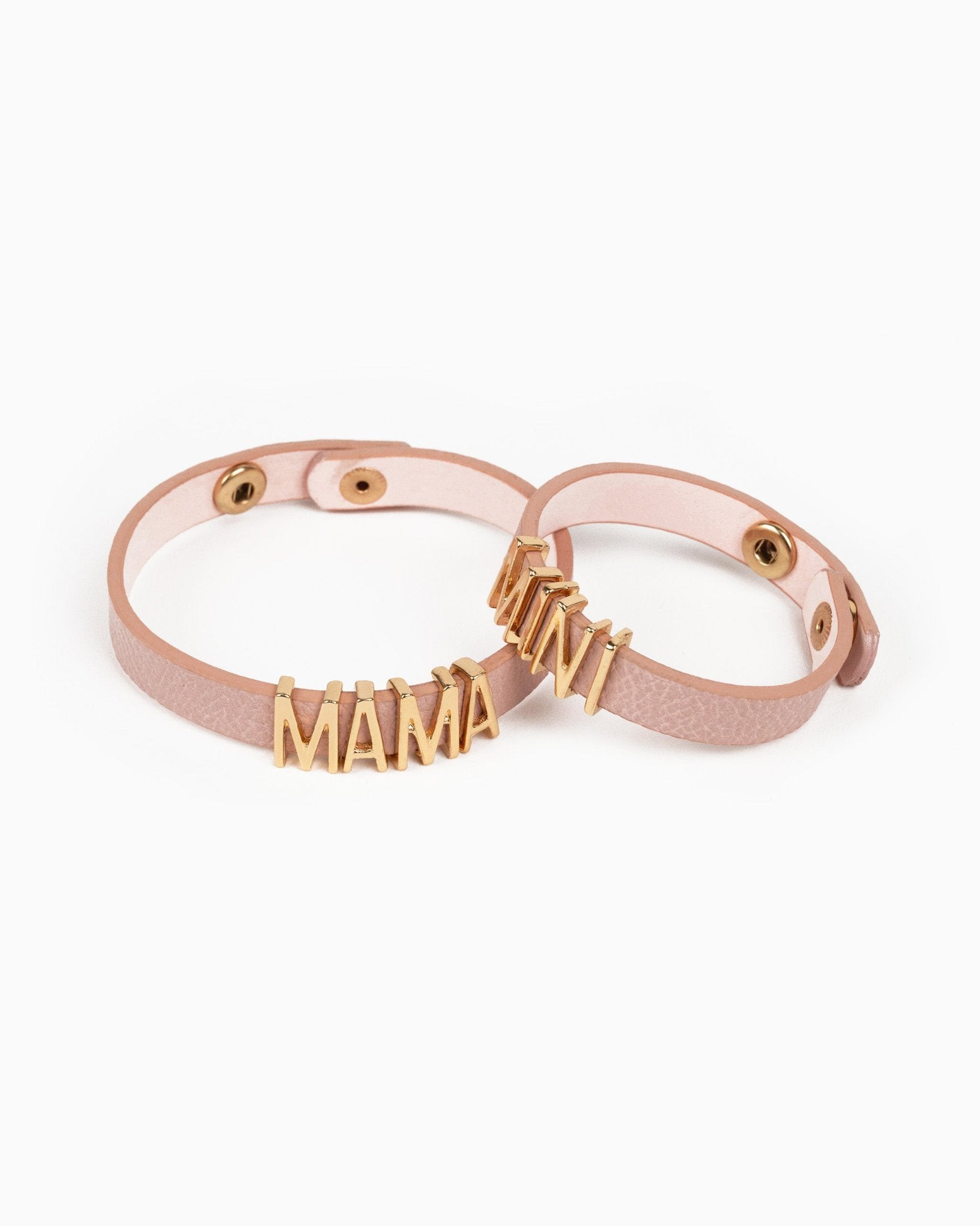 MAMA & MINI Leather Bracelet Set
