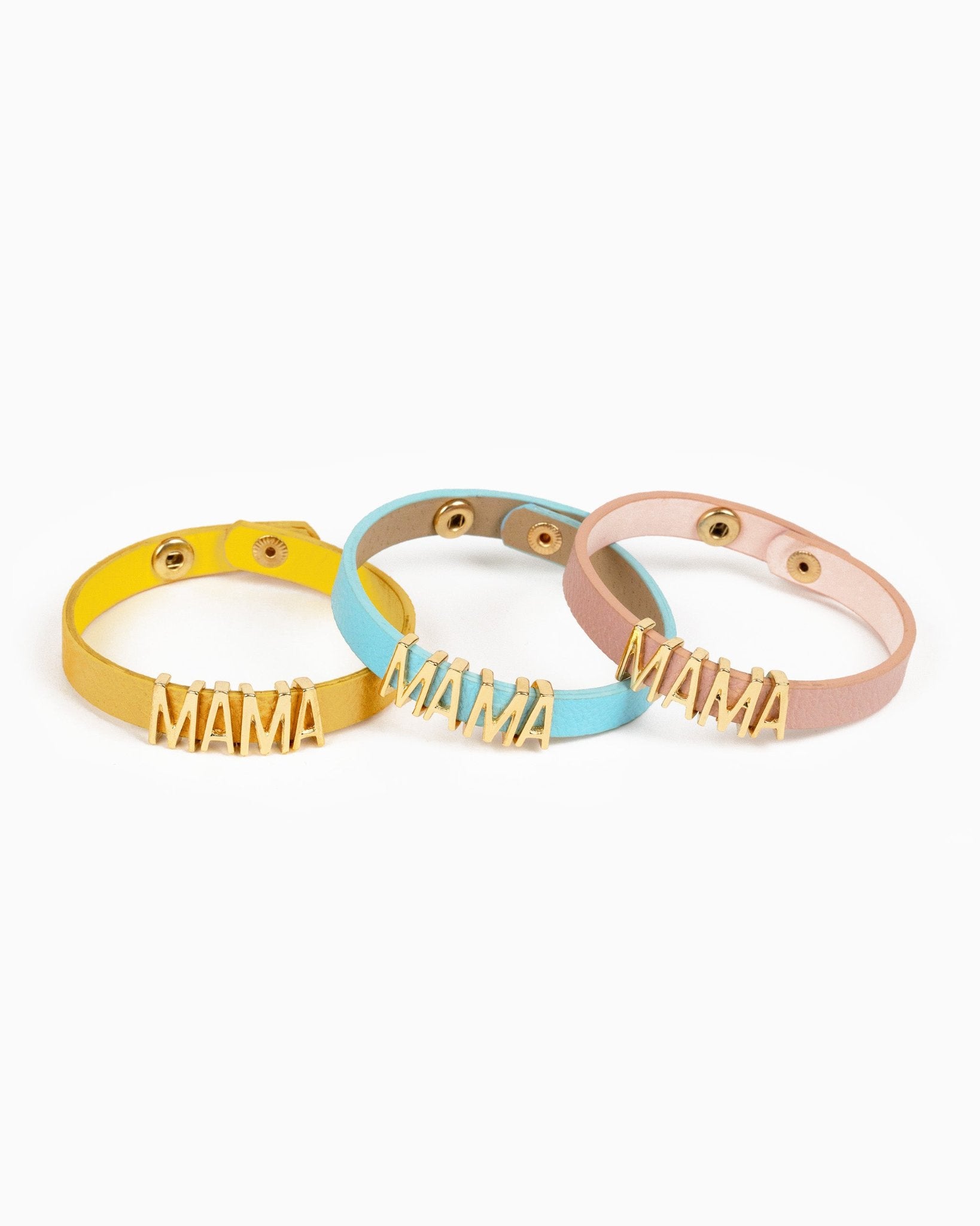 MAMA & MINI Leather Bracelet Set