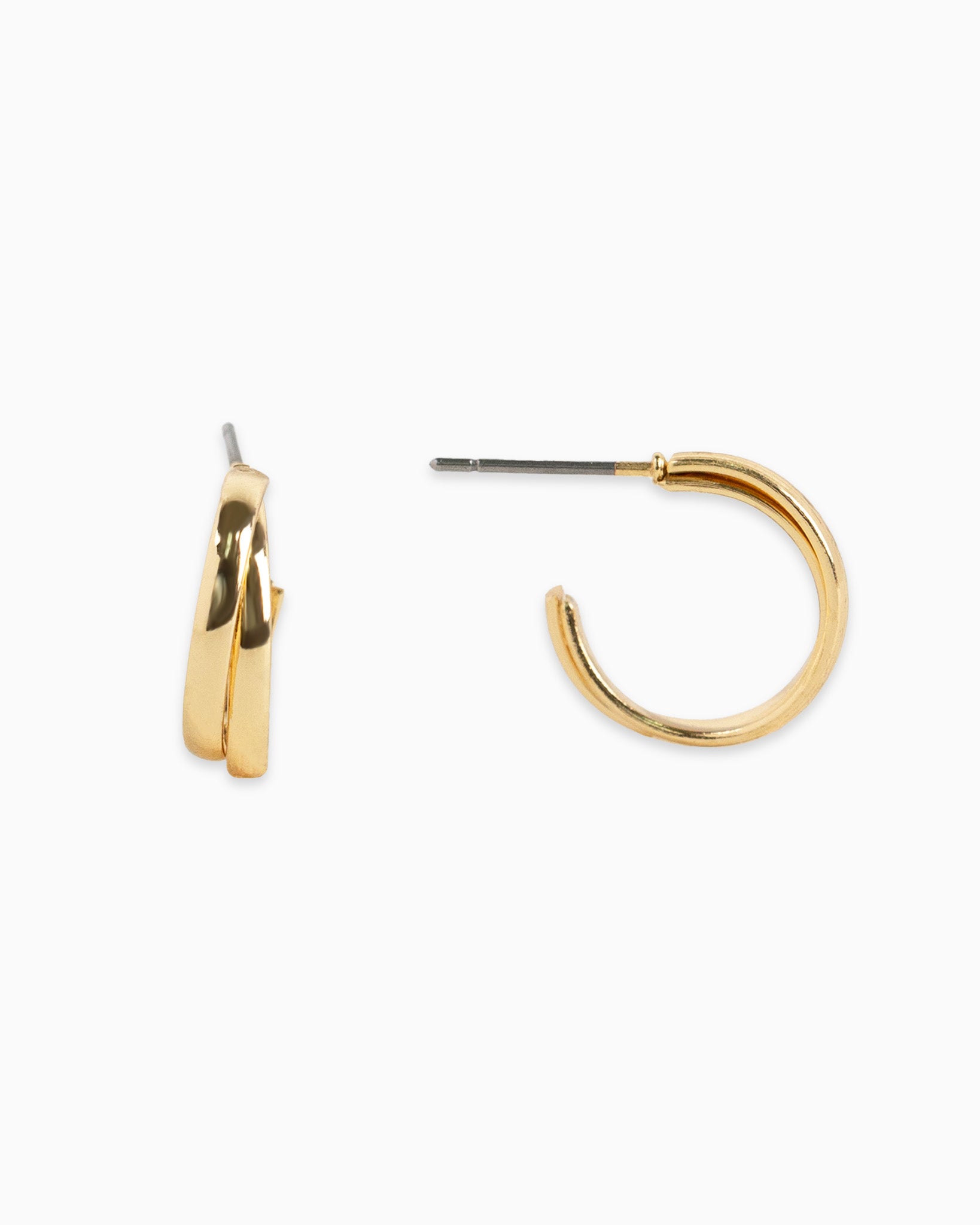 Red Mushroom, Carrot, Cherry, Pearl Studs and Hoop Earrings, 7 Pairs