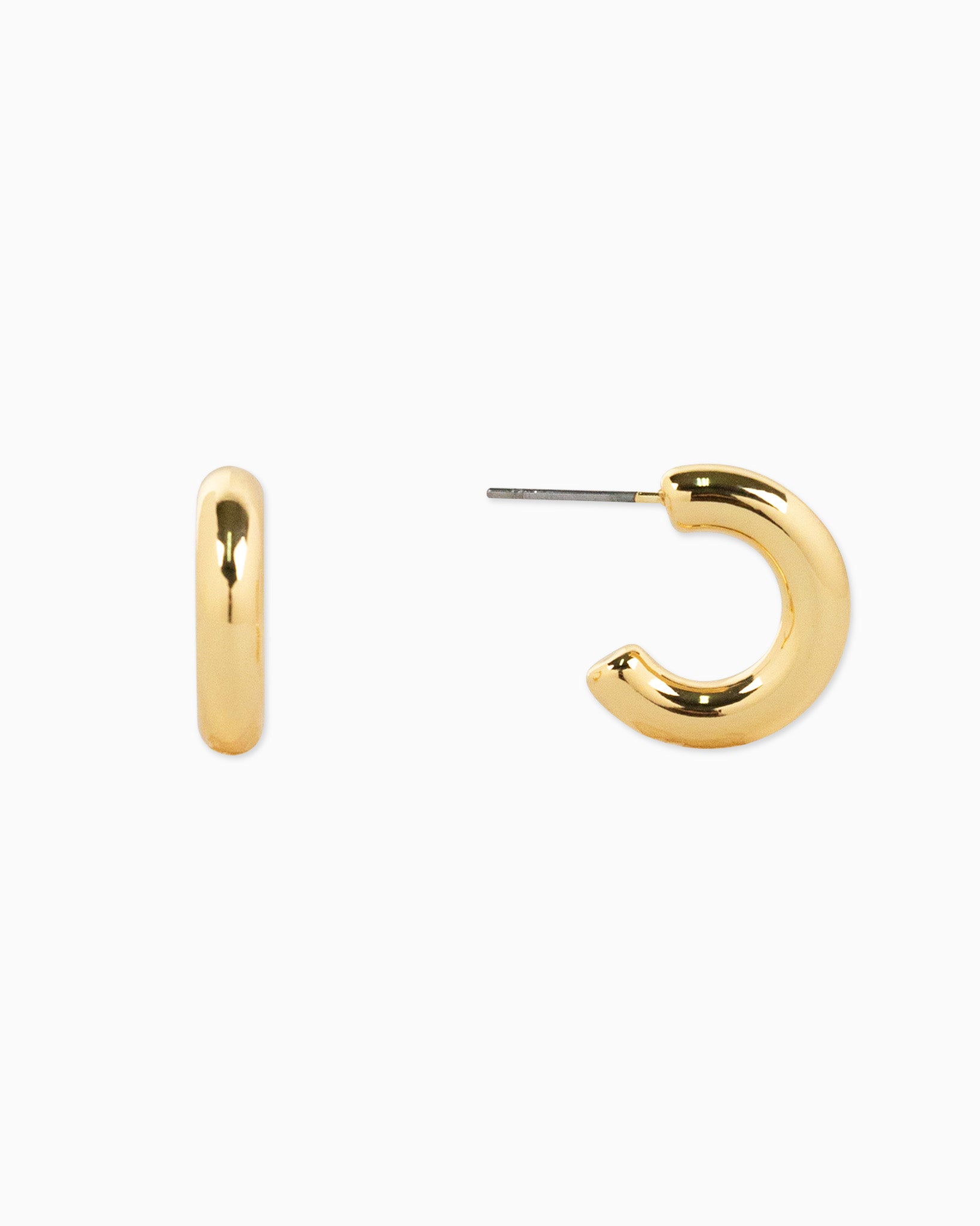 Lightweight Pipe Hoop Variety Earring Set of 3