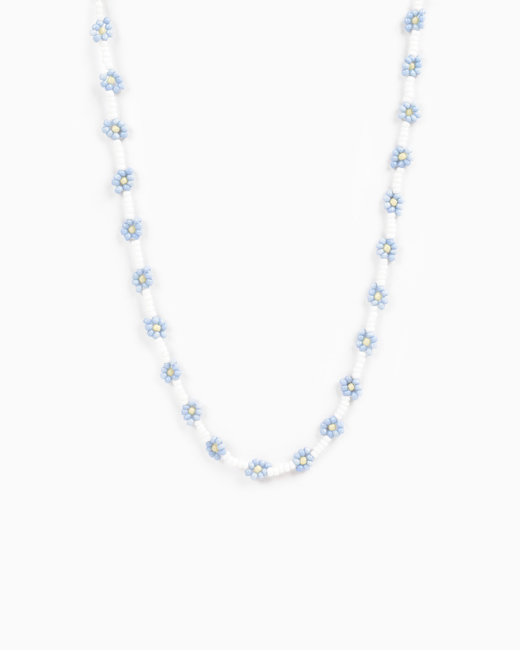 Tropic Fruit Flower Glass Bead Necklace