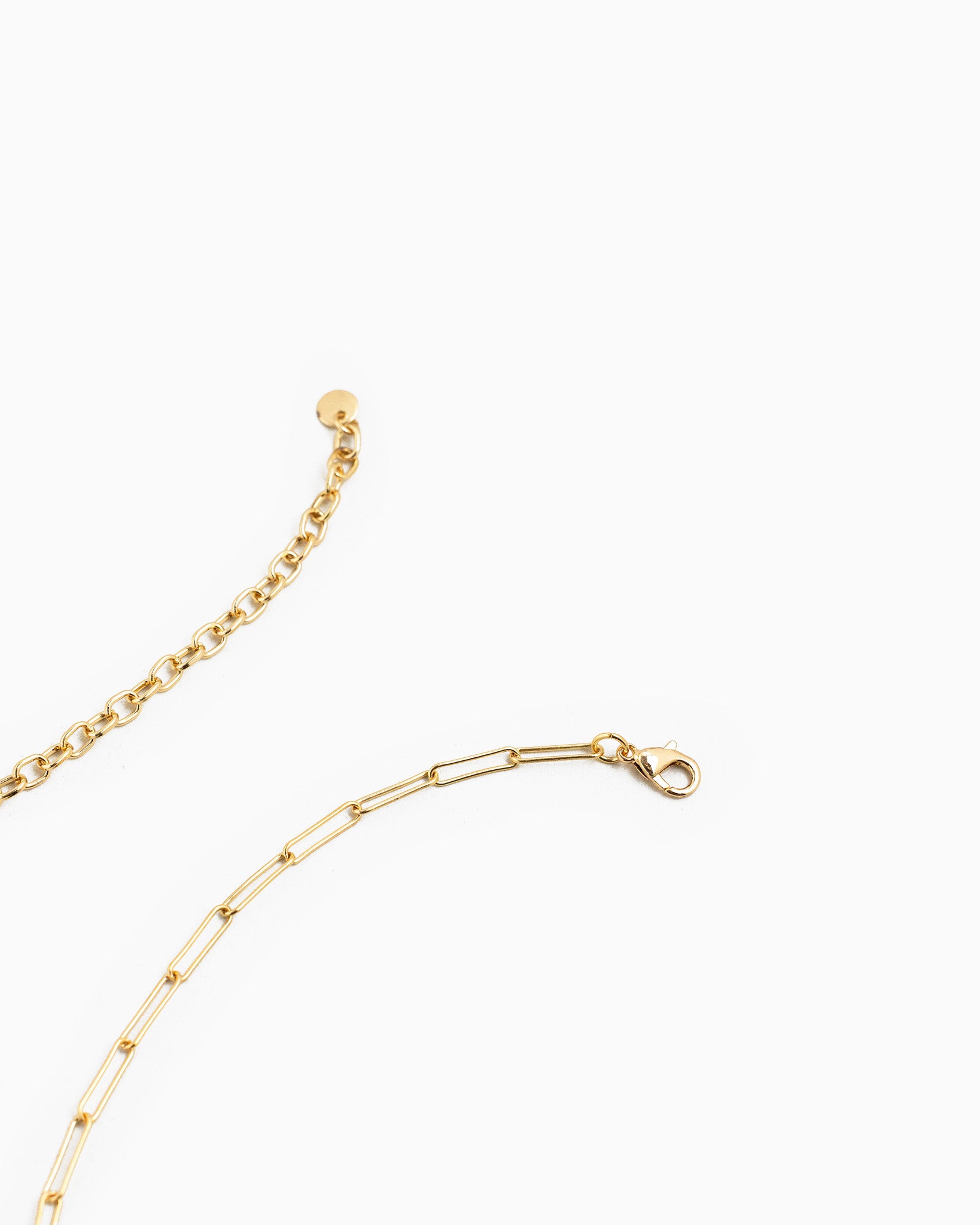 Dainty Clip Link Chain Necklace