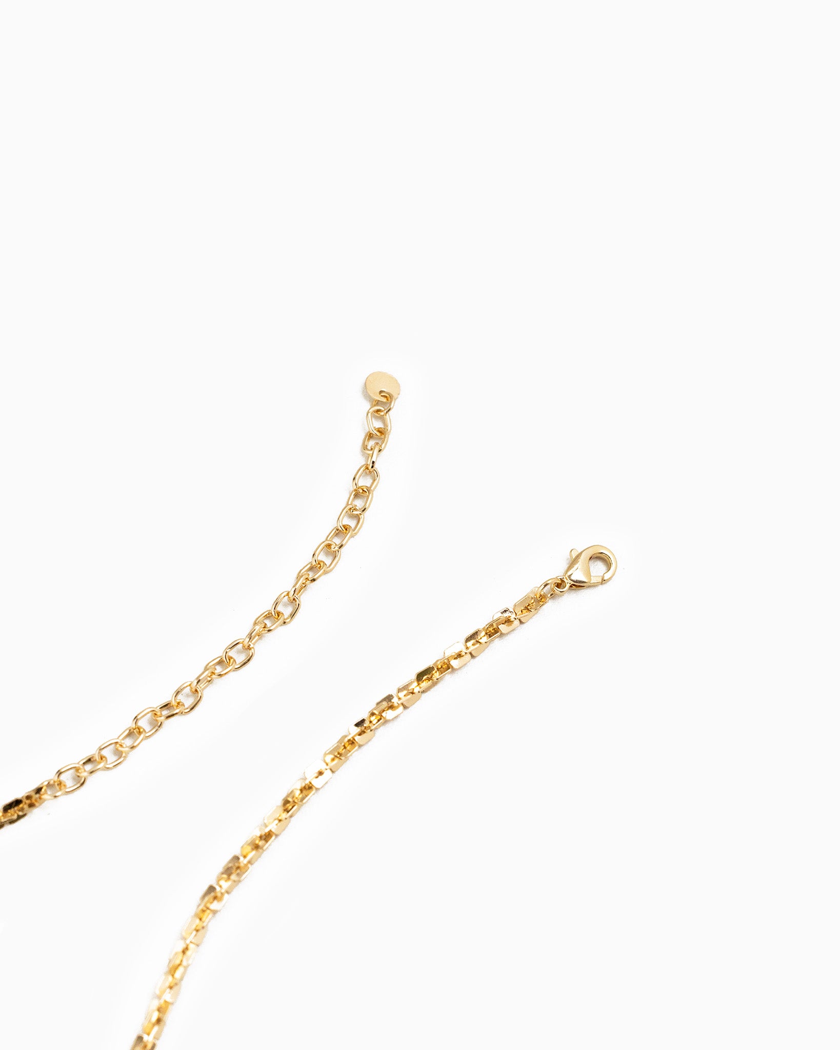 Square Link Chain Necklace