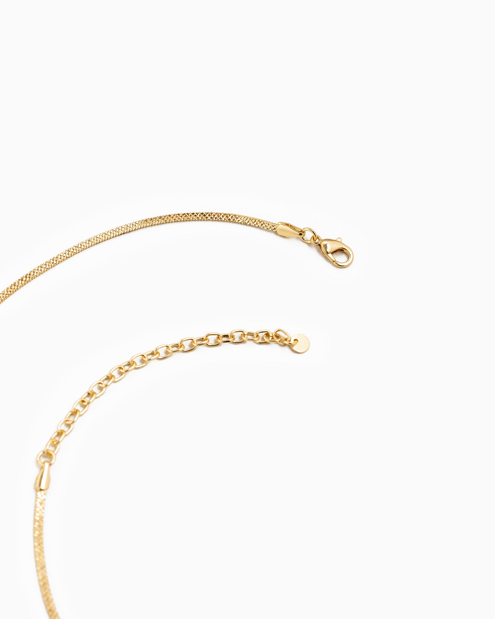 Flat Snake Chain Necklace