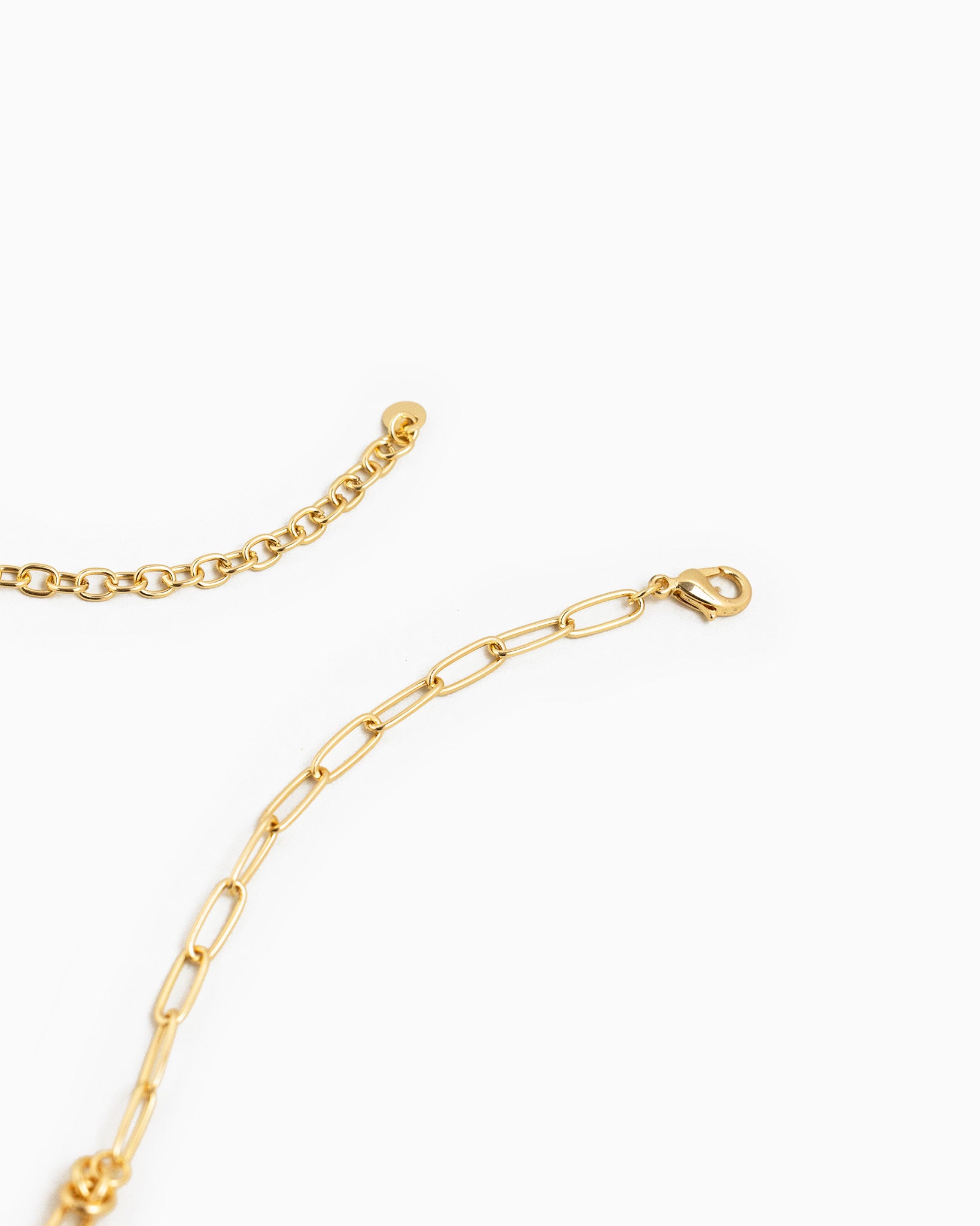 Knot Link Clip Chain Necklace