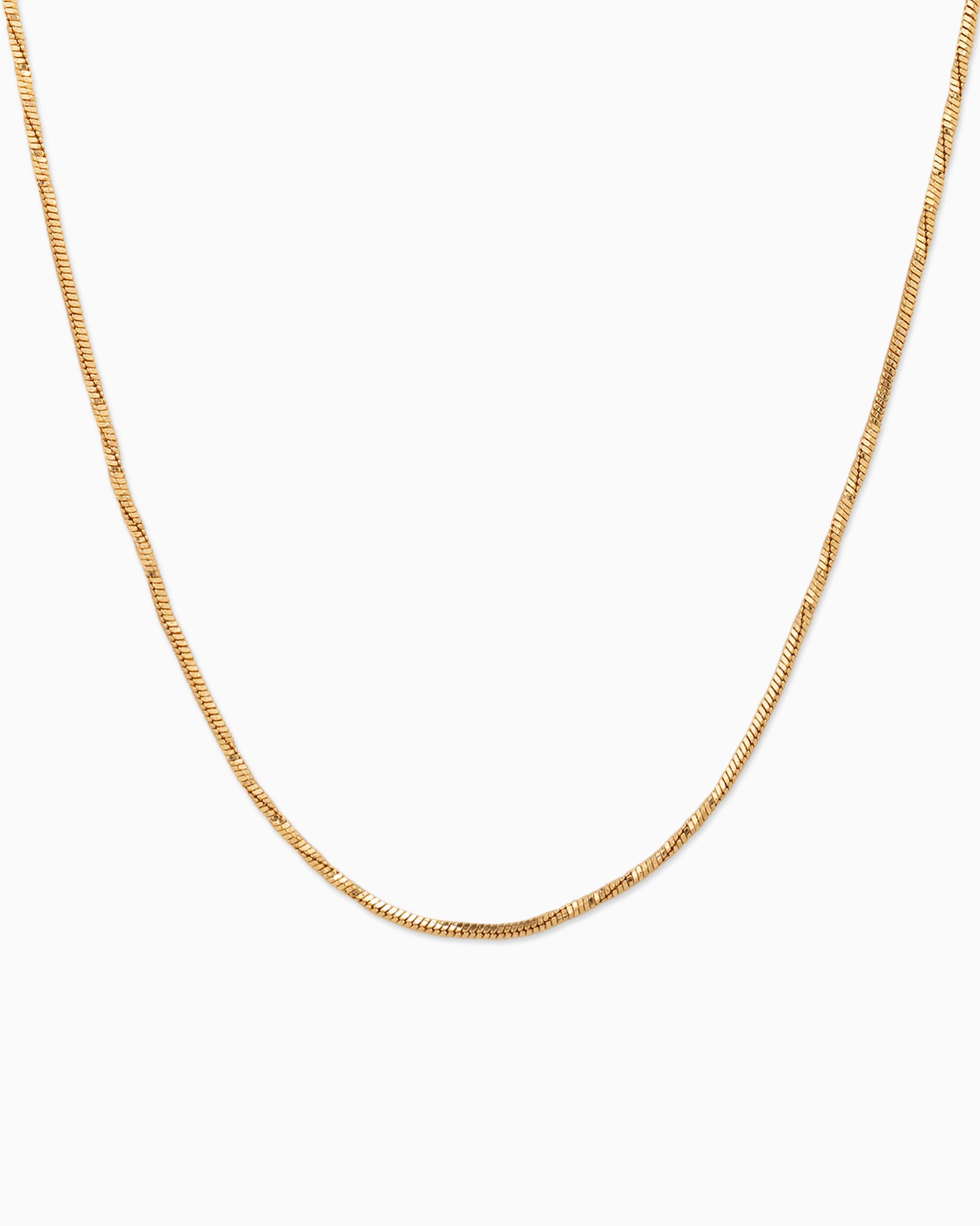 Twist Snake Chain Necklace