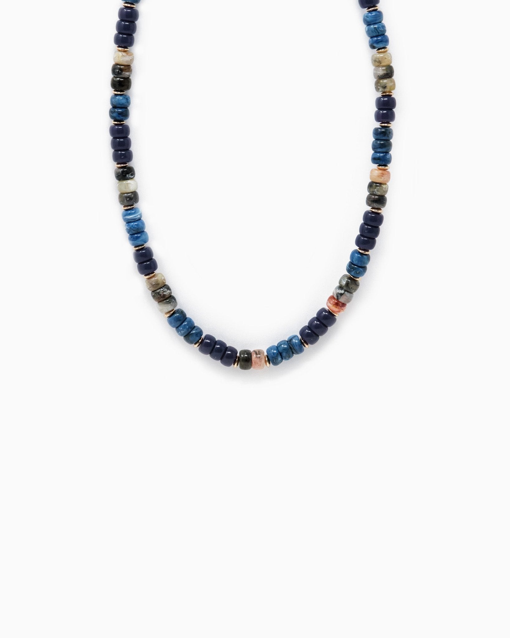 Multi-Color Beaded Necklace