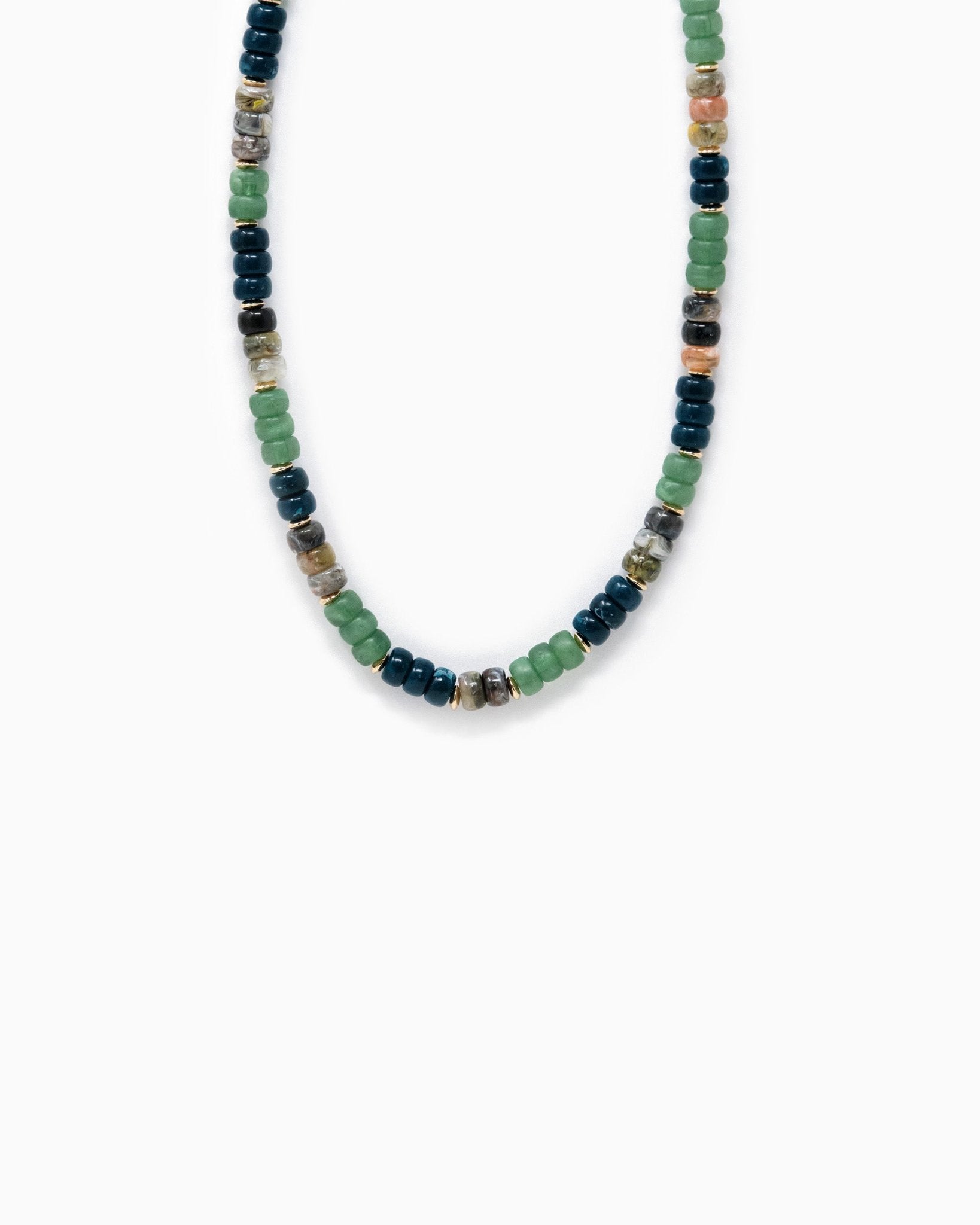Multi-Color Beaded Necklace